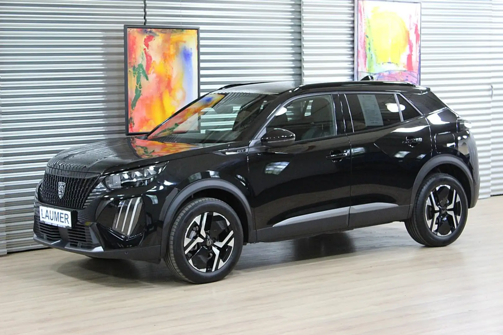 Peugeot 2008 PureTech 130 S&S GT EAT8 Schwarz - 1