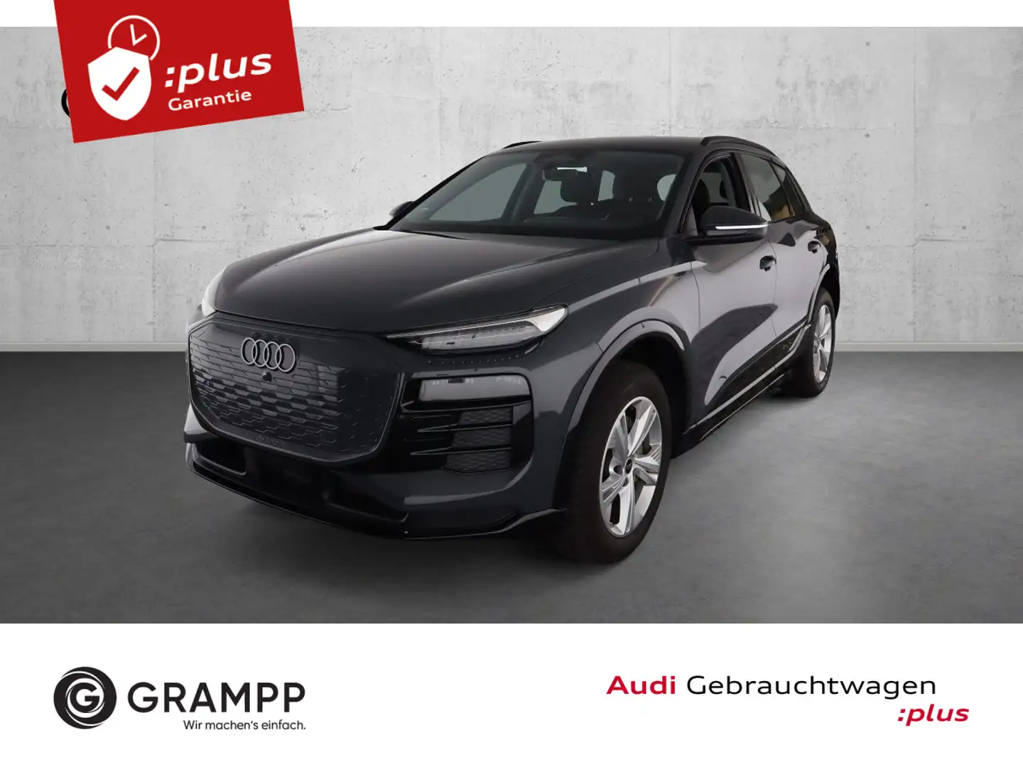 Audi Q6 Q6 e-tron 55 quattro +WÄRMEPUMPE+KAMERAS+ASSISTS Grau - 1