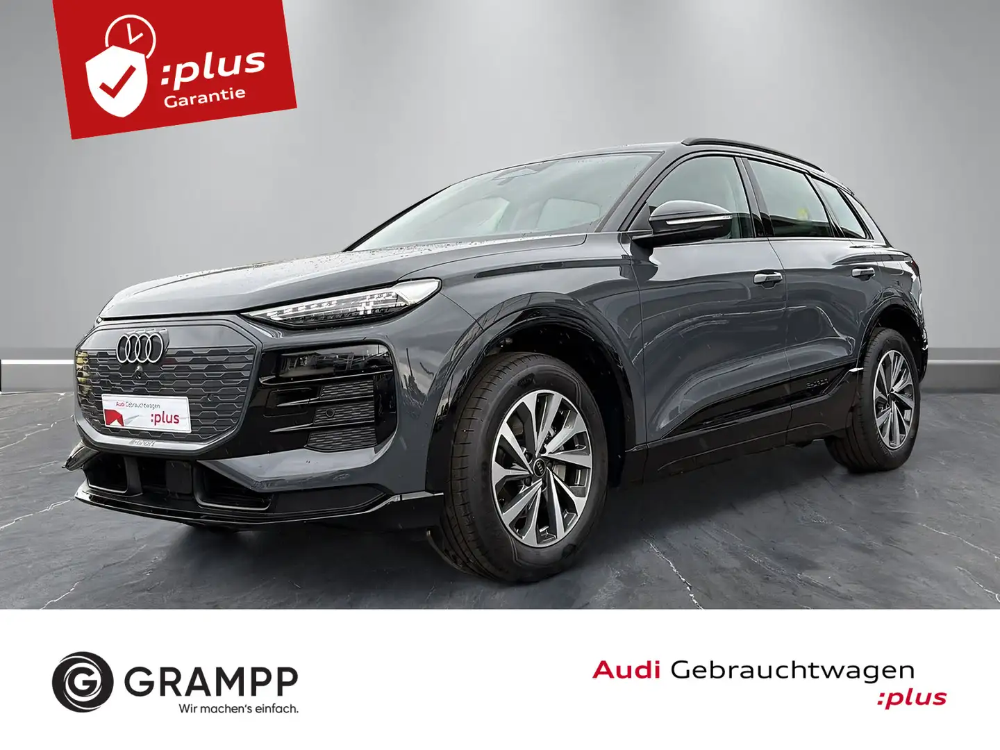 Audi Q6 Q6 e-tron 55 quattro +WÄRMEPUMPE+KAMERAS+ASSISTS Grijs - 1