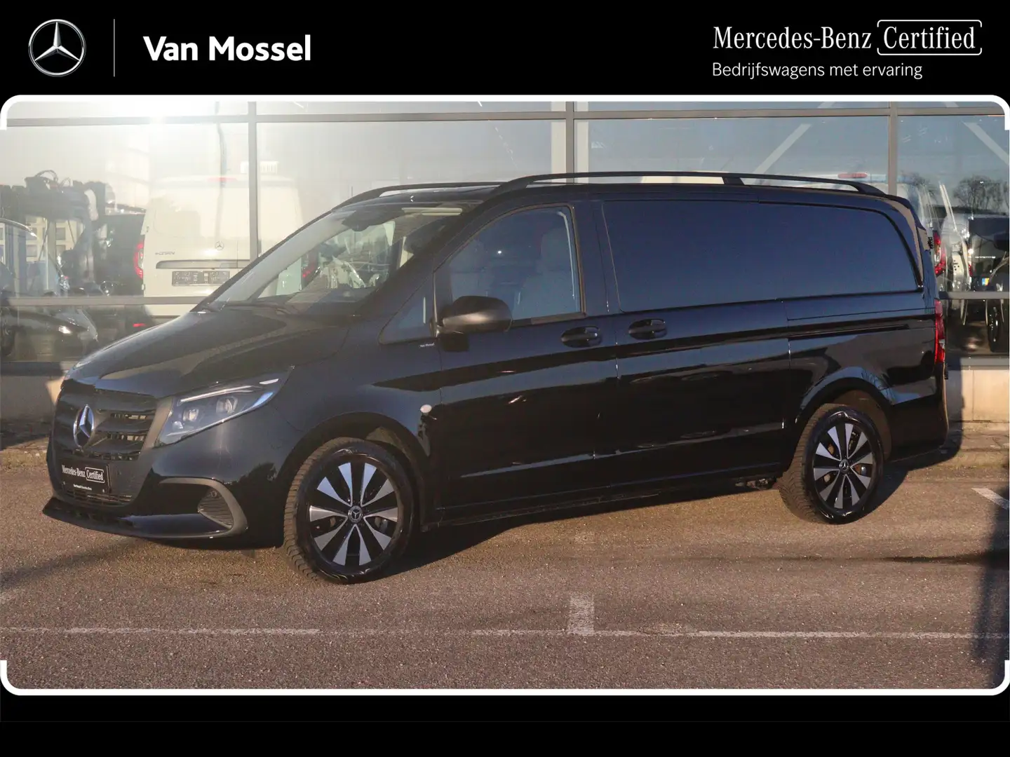 Mercedes-Benz Vito 116 CDI L2 D.C. Pro | CLIMA/CAMERA/CRUISE/2.500KG Noir - 1