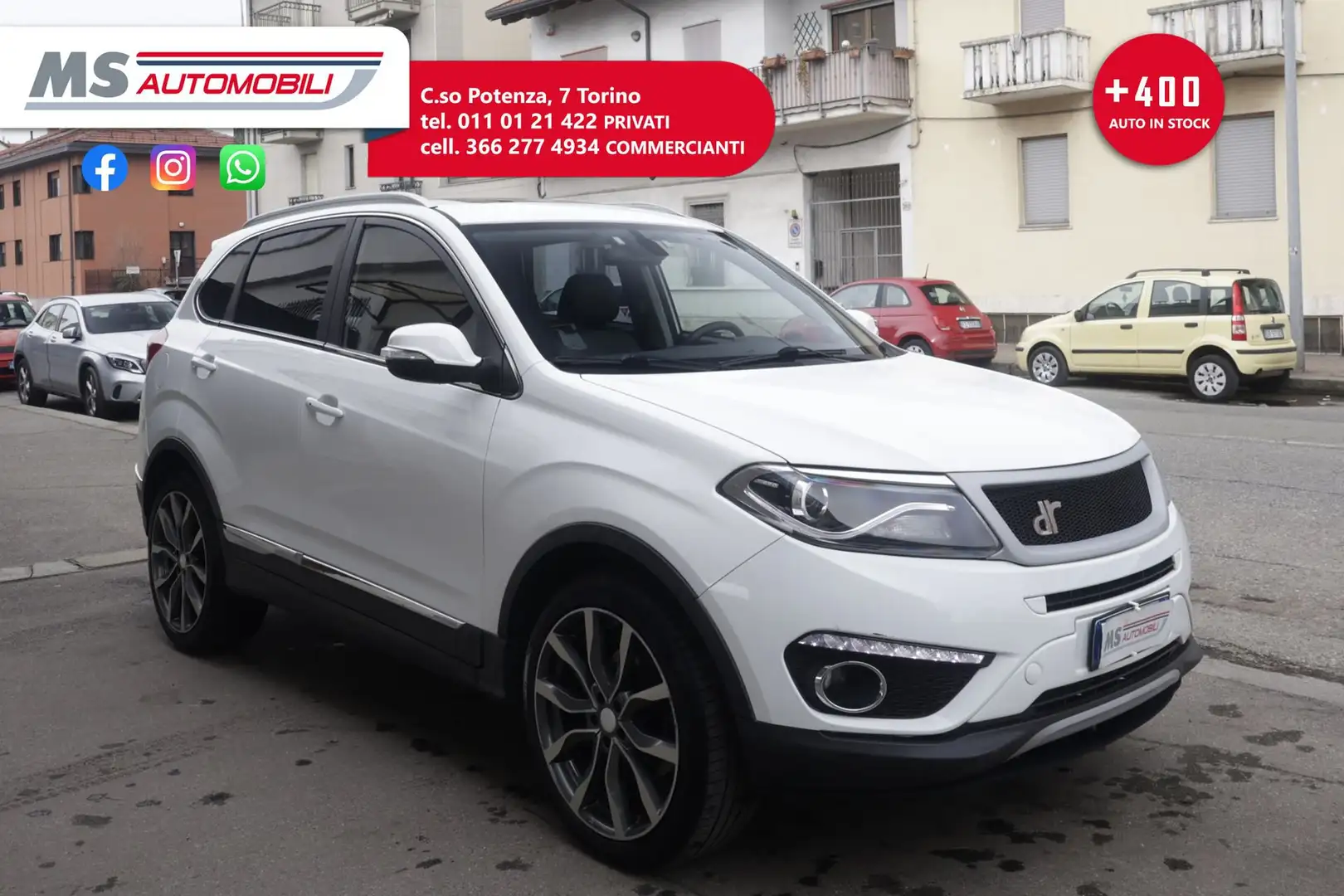 DR Automobiles DR6 DR AUTOMOBILES dr6 Sport 1.5 Turbo Bi-Fuel GPL TETTO PANORAMICO Unicoproprietario Weiß - 1