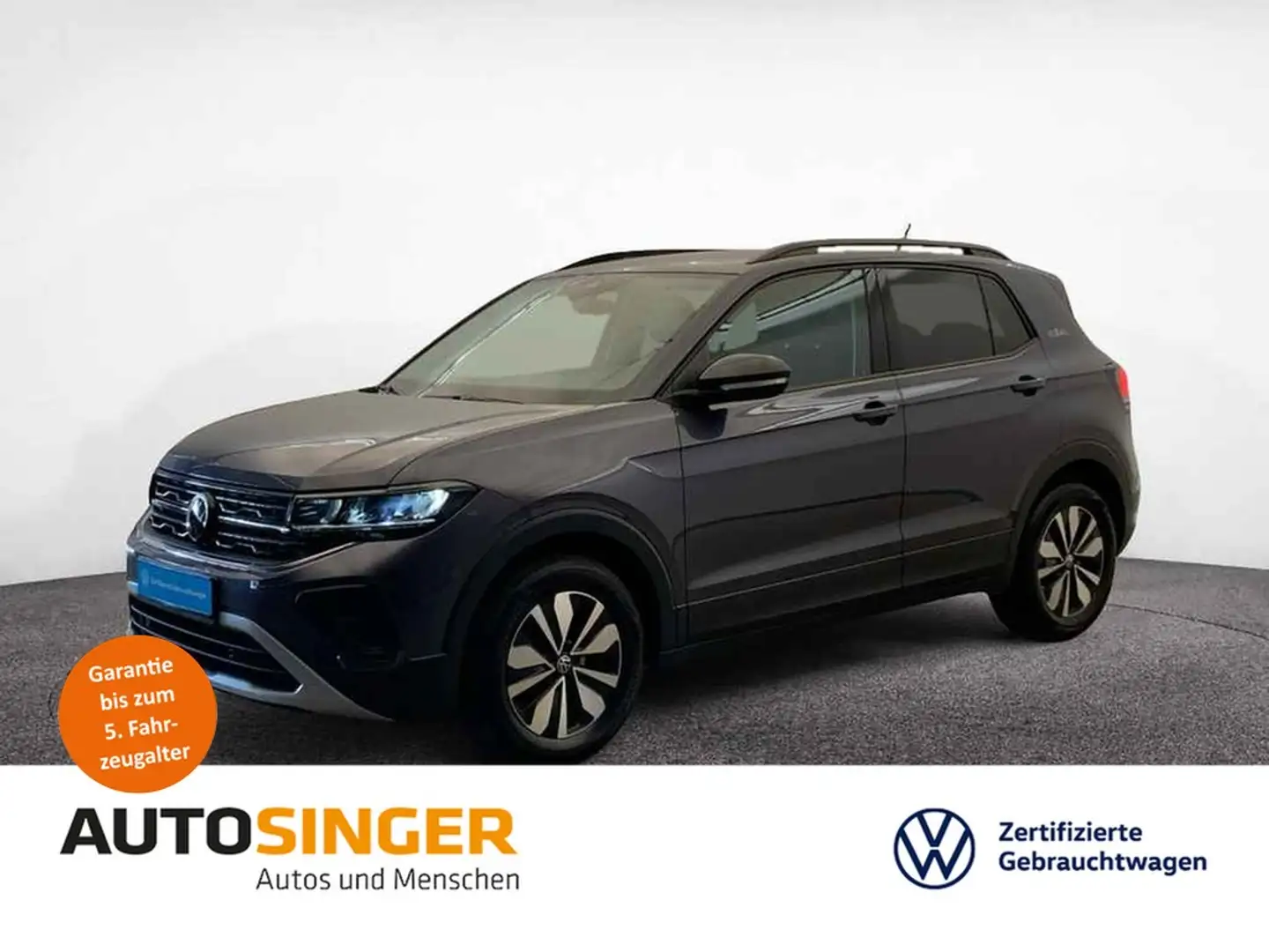 Volkswagen T-Cross GOAL 1,0 TSI *NAVI*LED*ACC*DIGITAL*SHZ* Gris - 1