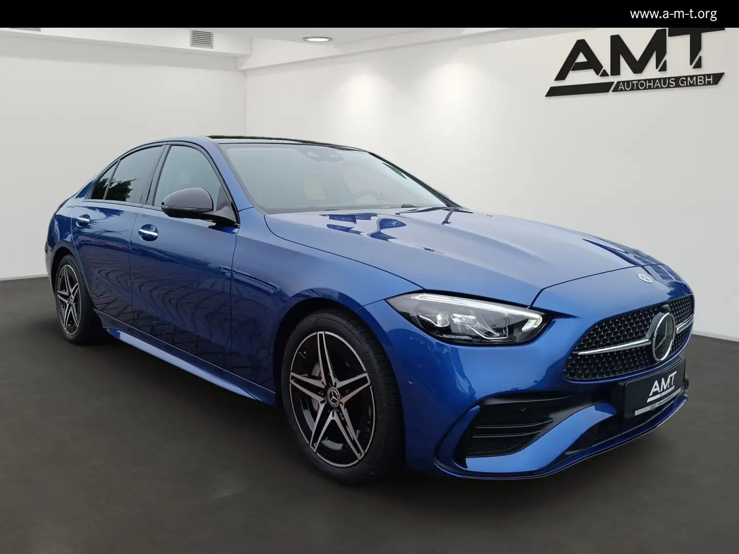 Mercedes-Benz C 200 C 200 AMG Advan.*Pano*FAP*Distronic*Keyless*360 Blau - 2