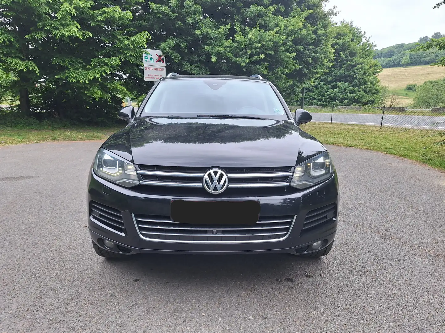 Volkswagen Touareg Touareg 3.0 CR TDi V6 BM Tech.DPF Tiptronic Czarny - 1