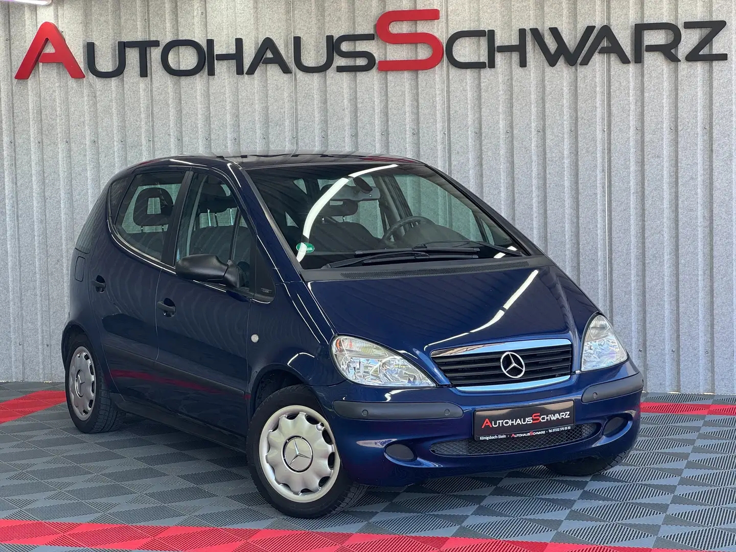 Mercedes-Benz A 140 CLASSIC Kamera Klima AHK Tüv 11/2025 8Fach plava - 1