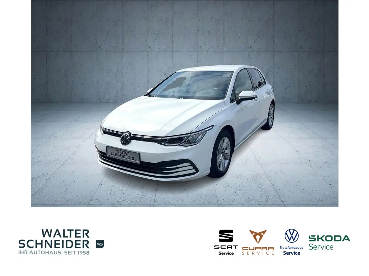 Volkswagen Golf 2.0 TDI DSG Life NaviPro LED ACC Wit - 1