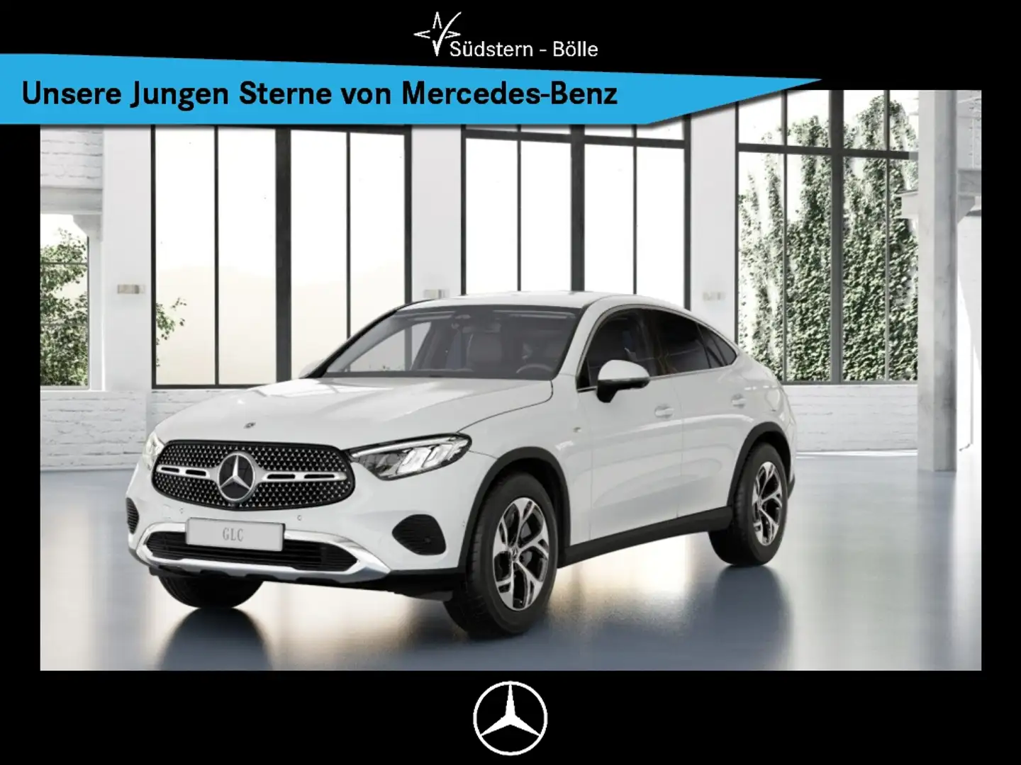 Mercedes-Benz GLC 300 e 4M Coupé AVANTGARDE+AMBIENTE+DISTRO Weiß - 1