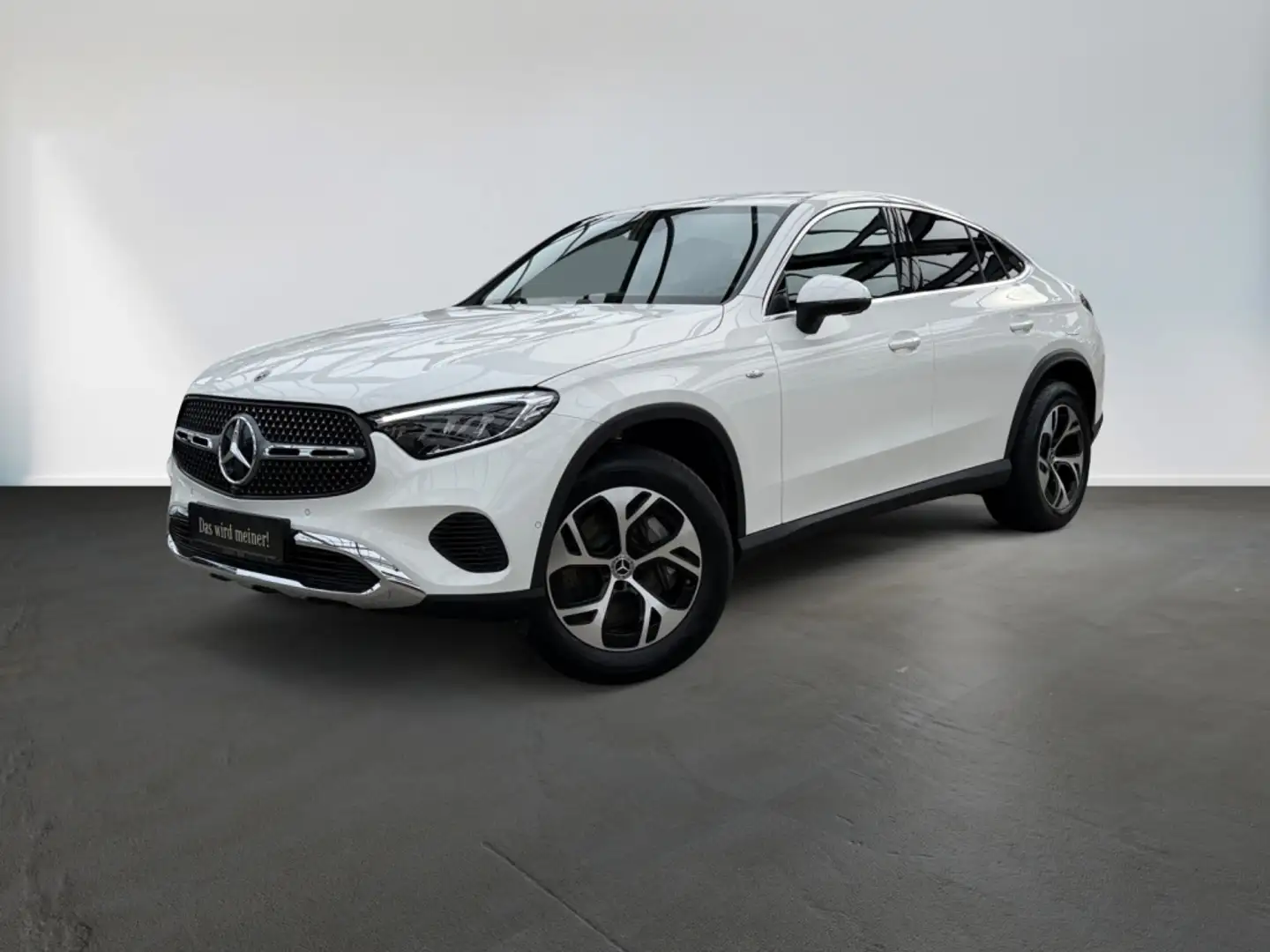 Mercedes-Benz GLC 300 e 4M Coupé AVANTGARDE+DISTRO+AHK+360° Weiß - 1