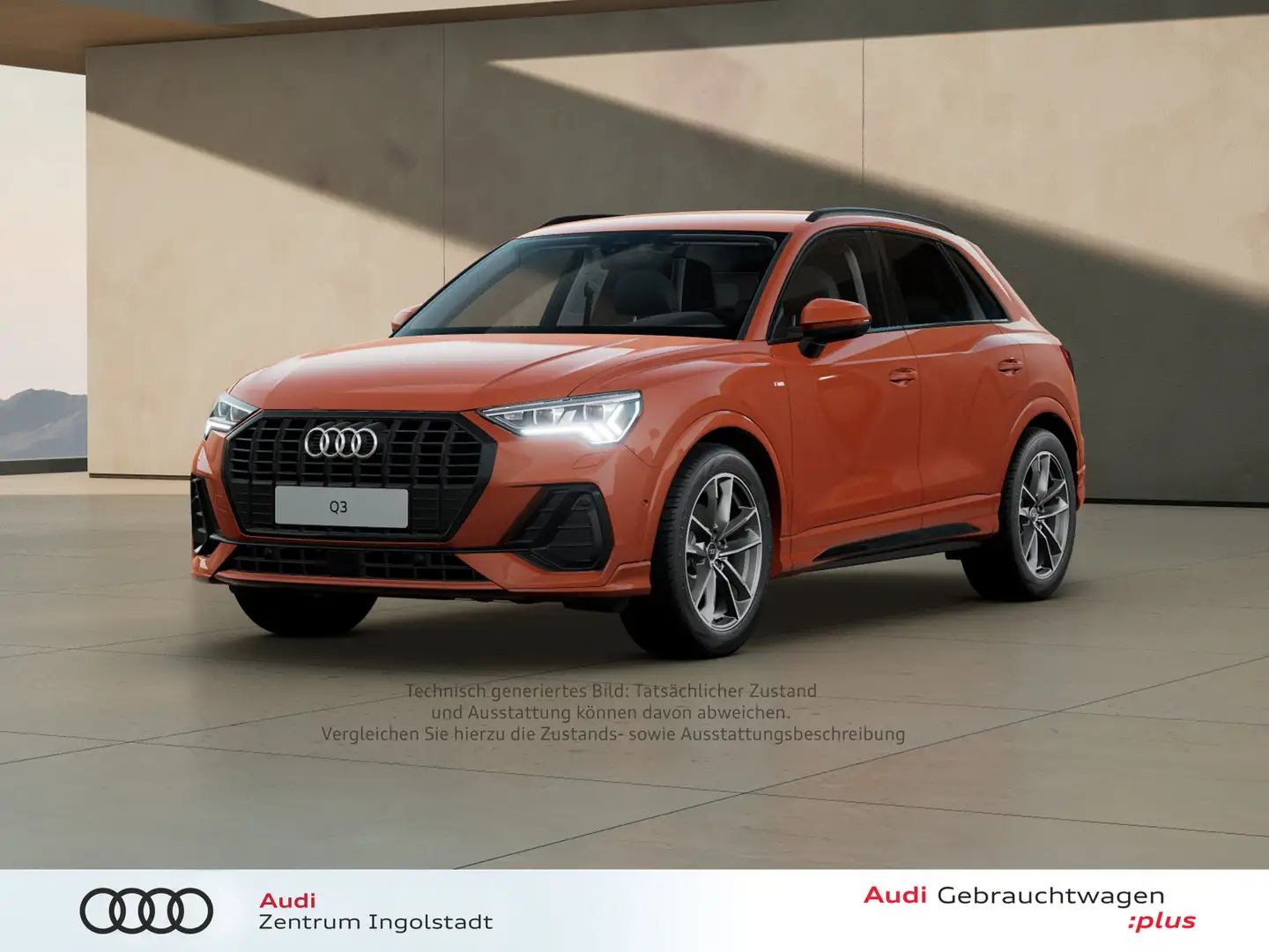 Audi Q3 35 TFSI S line NAVI+ MATRIX AHK 19" ACC Orange - 2