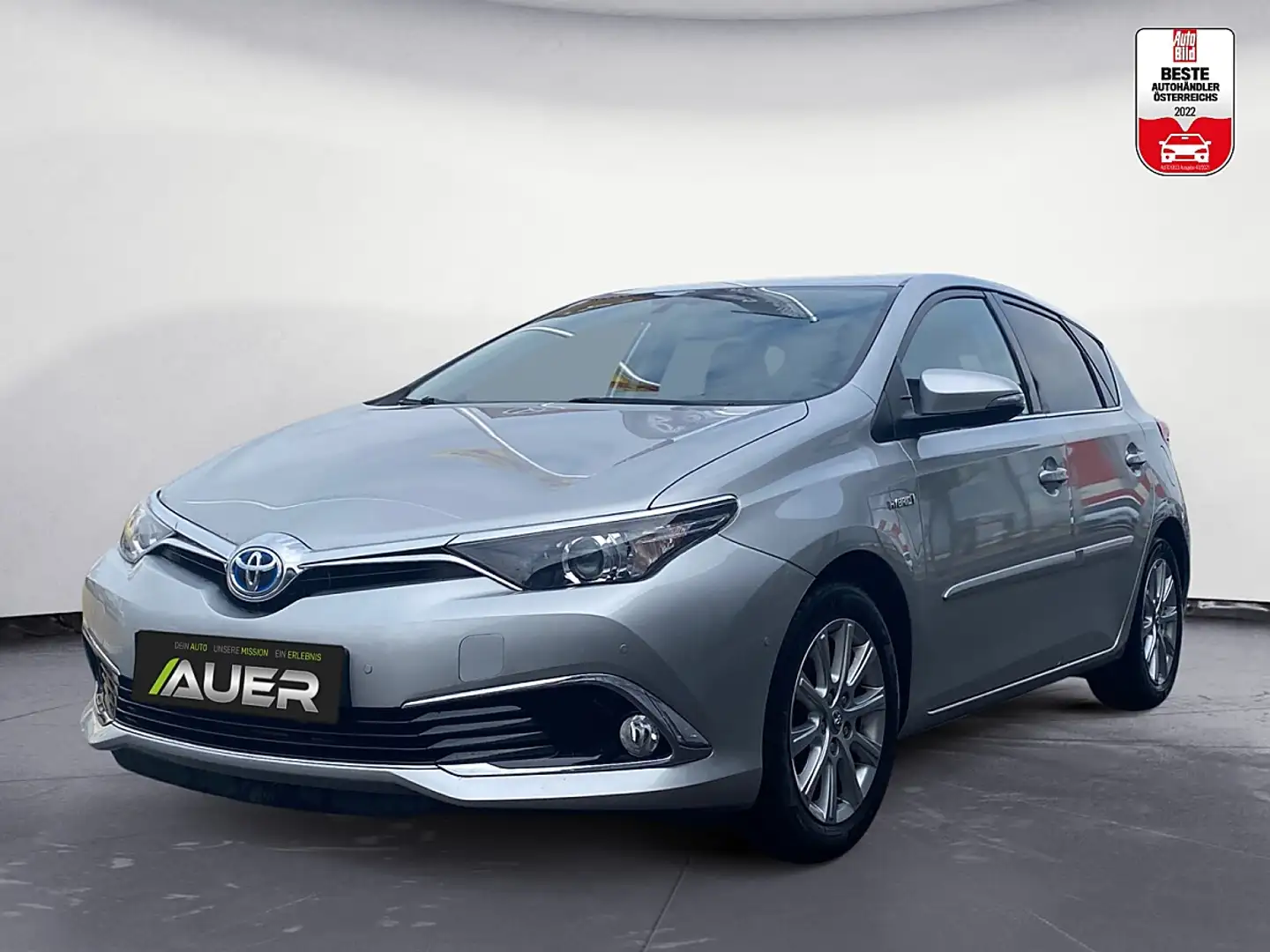 Toyota Auris 1,8 Hybrid Lounge Aut. 136 PS | Sitzhzg | Kamera Silber - 1