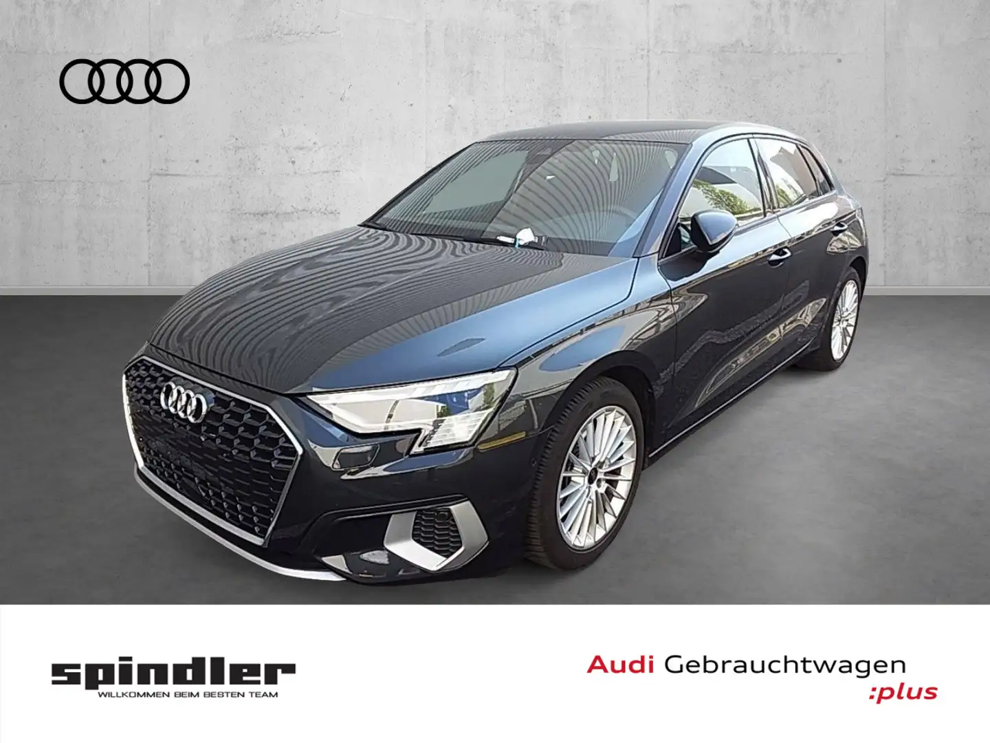 Audi A3 advanced 35 TFSI / Navi+, Matrix Grau - 1