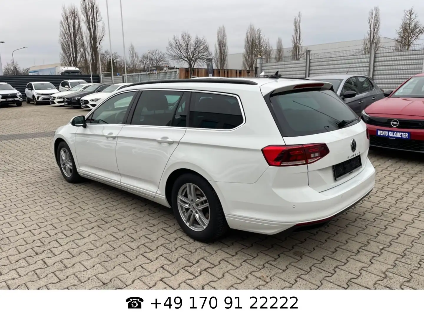 Volkswagen Passat Variant Passat 2.0 TDI DSG*Business*Navi*Pano*AHK*8Reif. Blanc - 2