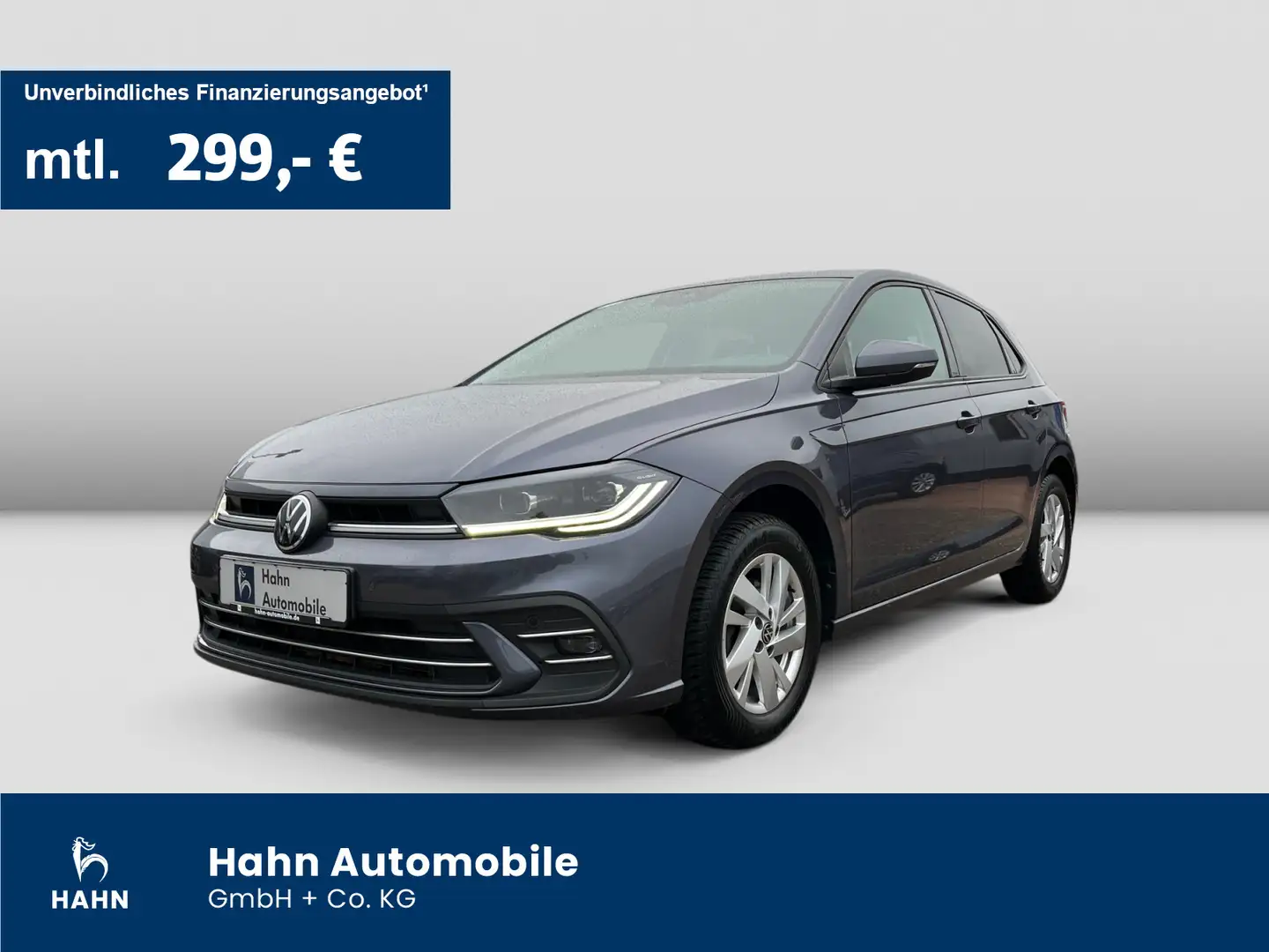 Volkswagen Polo 1.0TSI DSG Style LED Navi Matrix CAM DAB+ Grau - 1