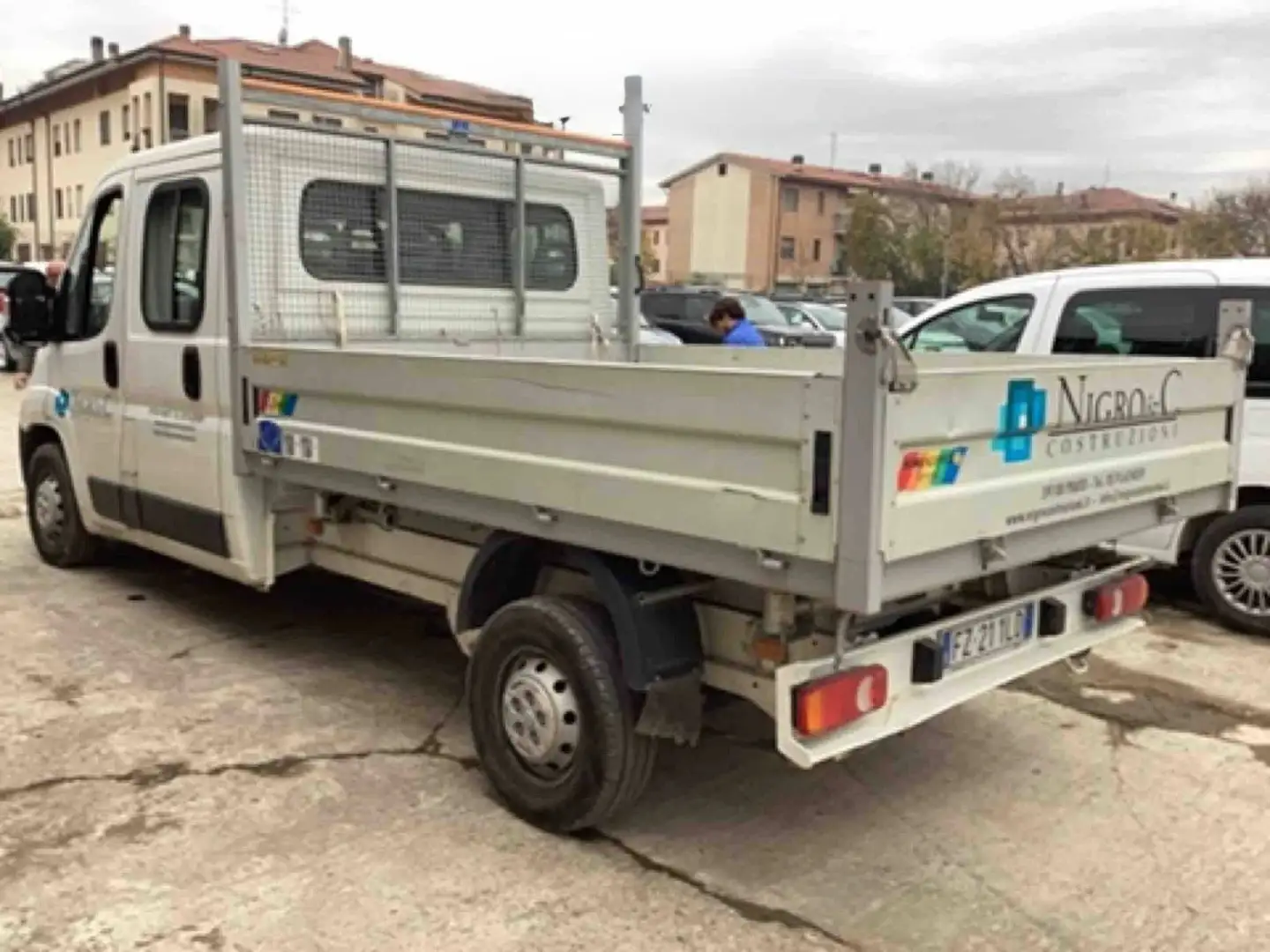 Fiat Ducato 2.0hdi 130cv DOPPIA CABINA RIBALTABILE Blanc - 2