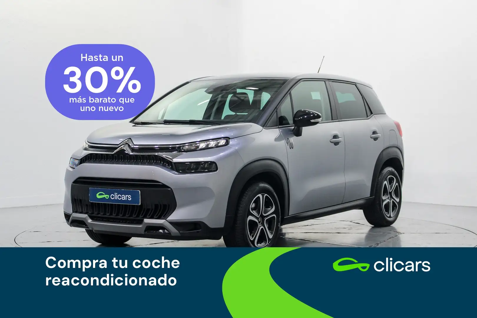Citroen C3 Aircross Puretech S&S You 110 Plateado - 1