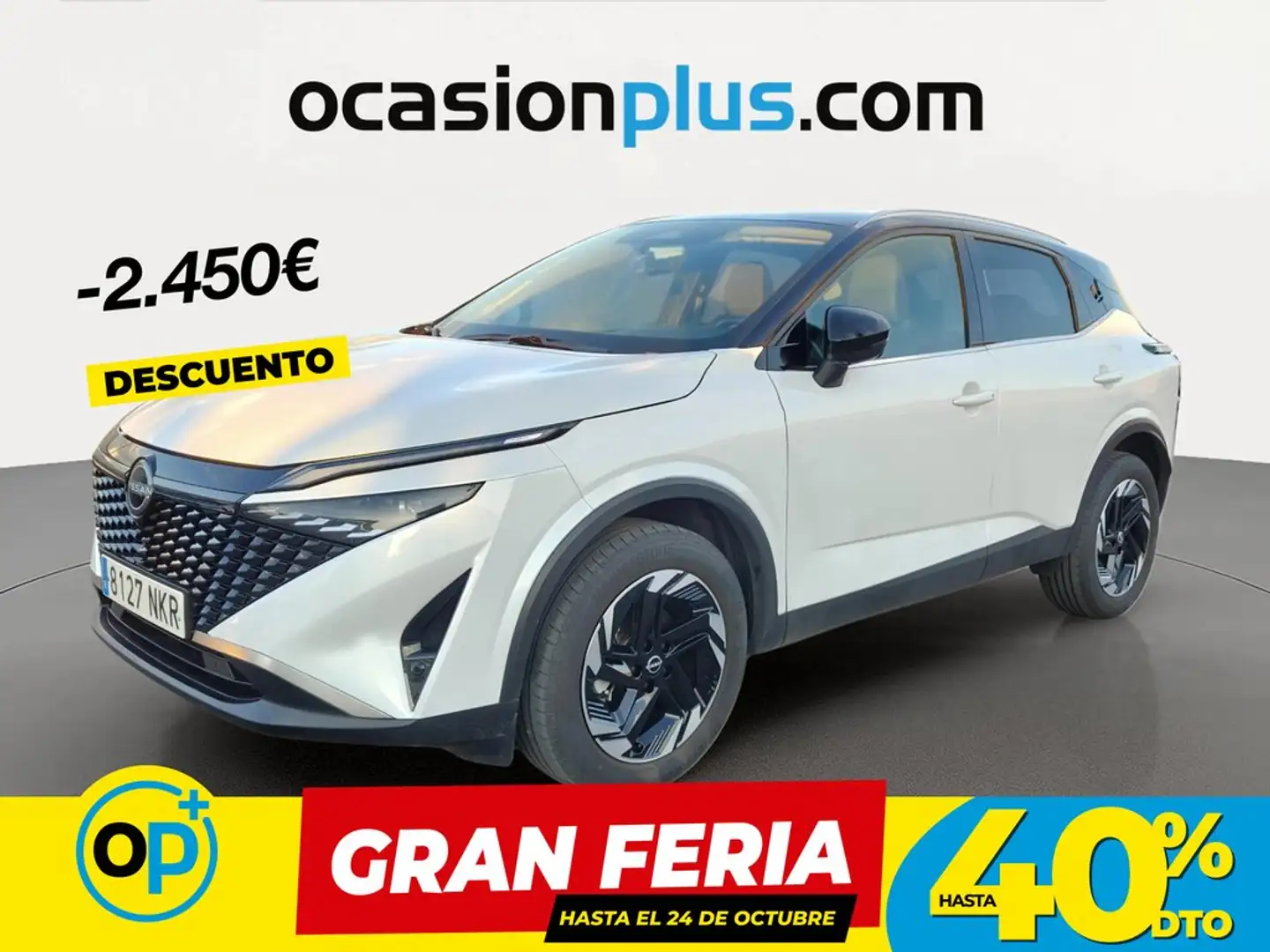 Nissan Qashqai 1.3 DIG-T mHEV 12V N-Connecta 4x2 Aut. 117kW Blanco - 1