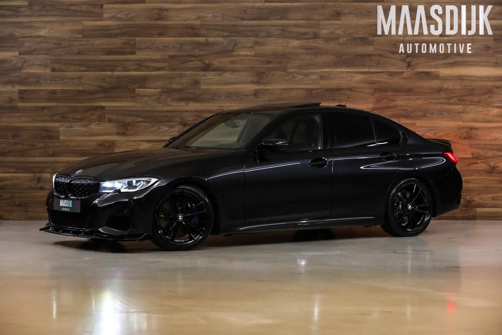 BMW 340 3-serie M340i xDrive |M-Perf|Laser|Pano|HUD|360|Me Negro - 1