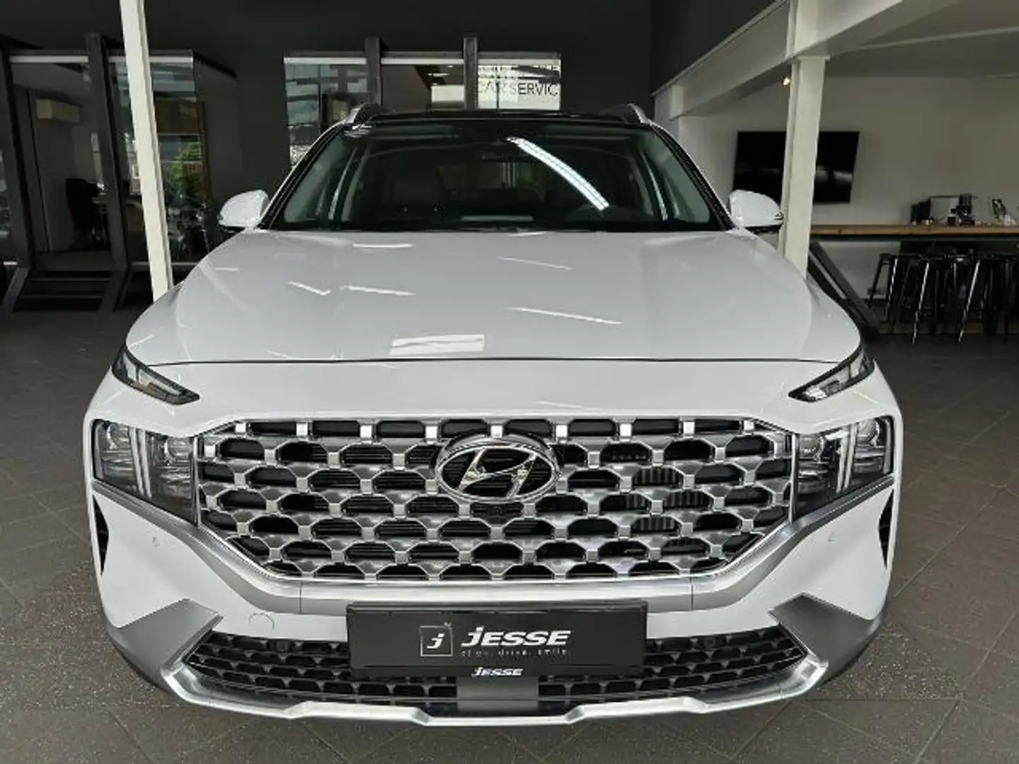 Hyundai SANTA FE 1.6 T-GDI Prime PHEV 4WD LED Krell Pano HUD Weiß - 2