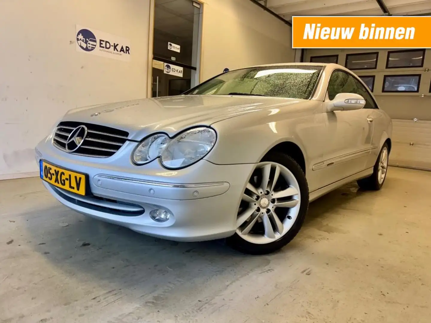 Mercedes-Benz CLK 200 200 K. Avantgarde AUT LEER GOED ONDERHOUDEN APK 12 Серый - 1