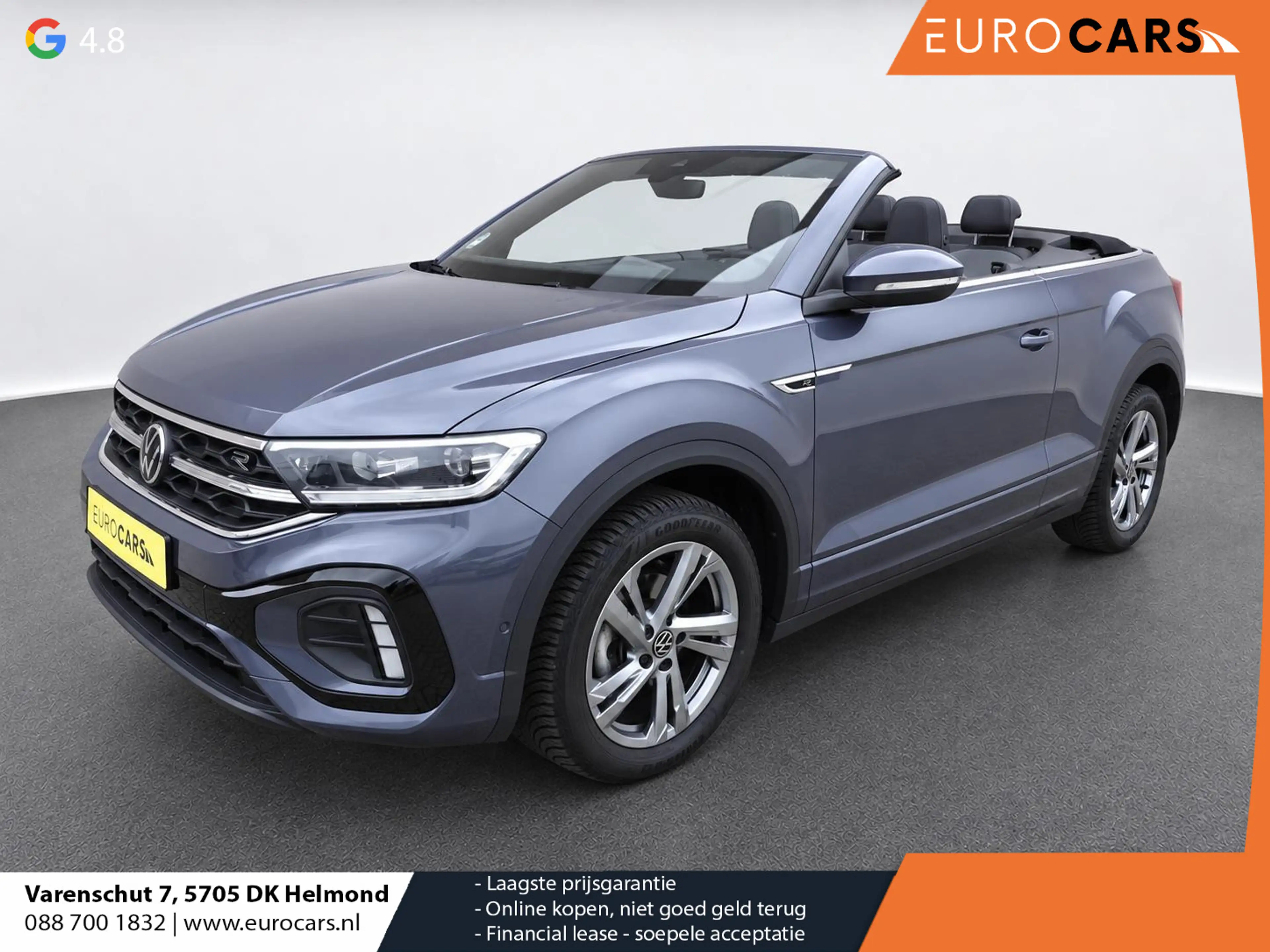 Volkswagen T-Roc Cabrio 1.5 TSI 150pk DSG R-Line Navigatie Apple Ca