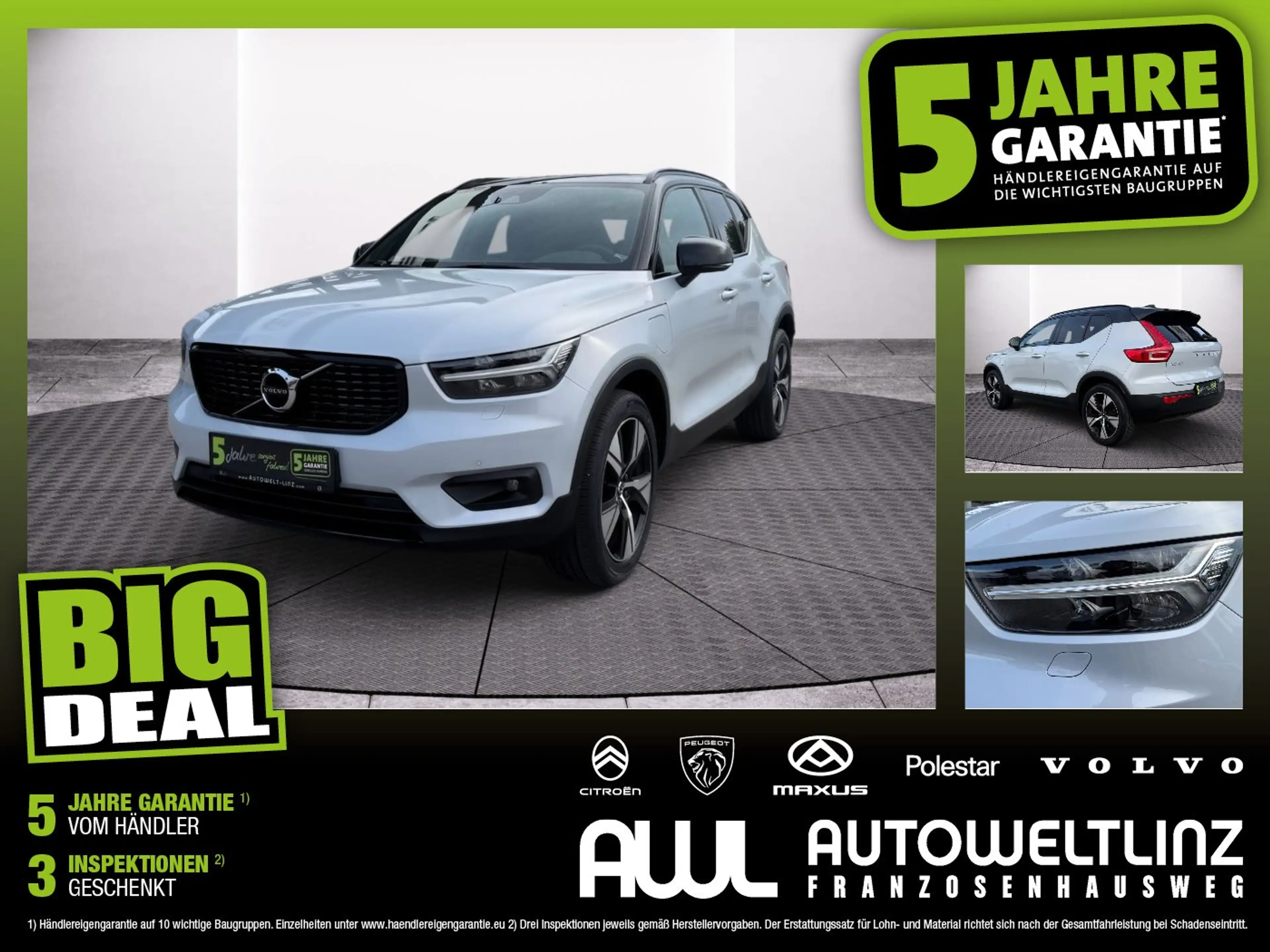 Volvo XC40 T4 Twin Engine PHEV R Design ACC+AHK+++