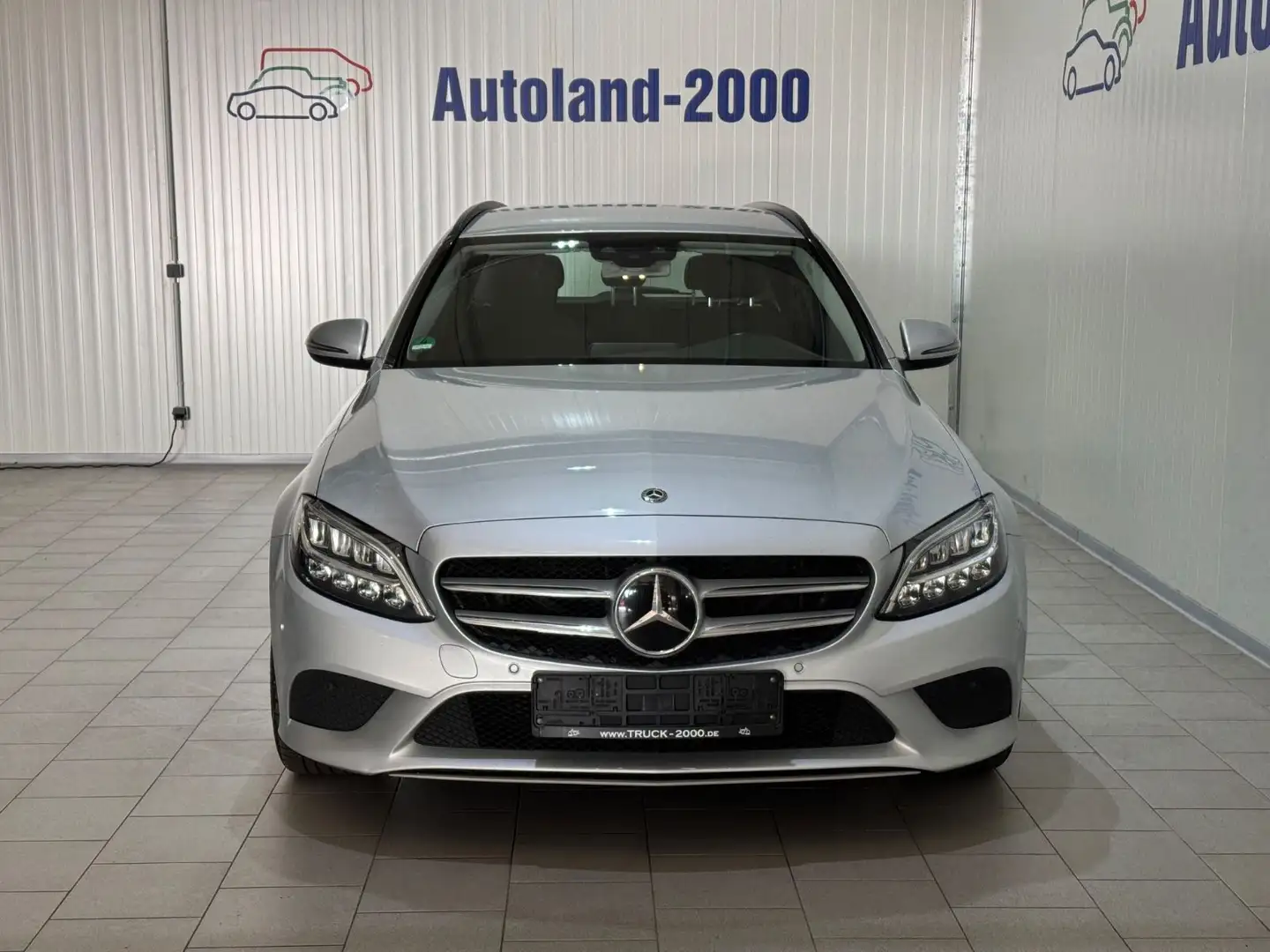 Mercedes-Benz C 220 T Autom.Business-LED-Anhägerkupplung-Navi Silber - 2