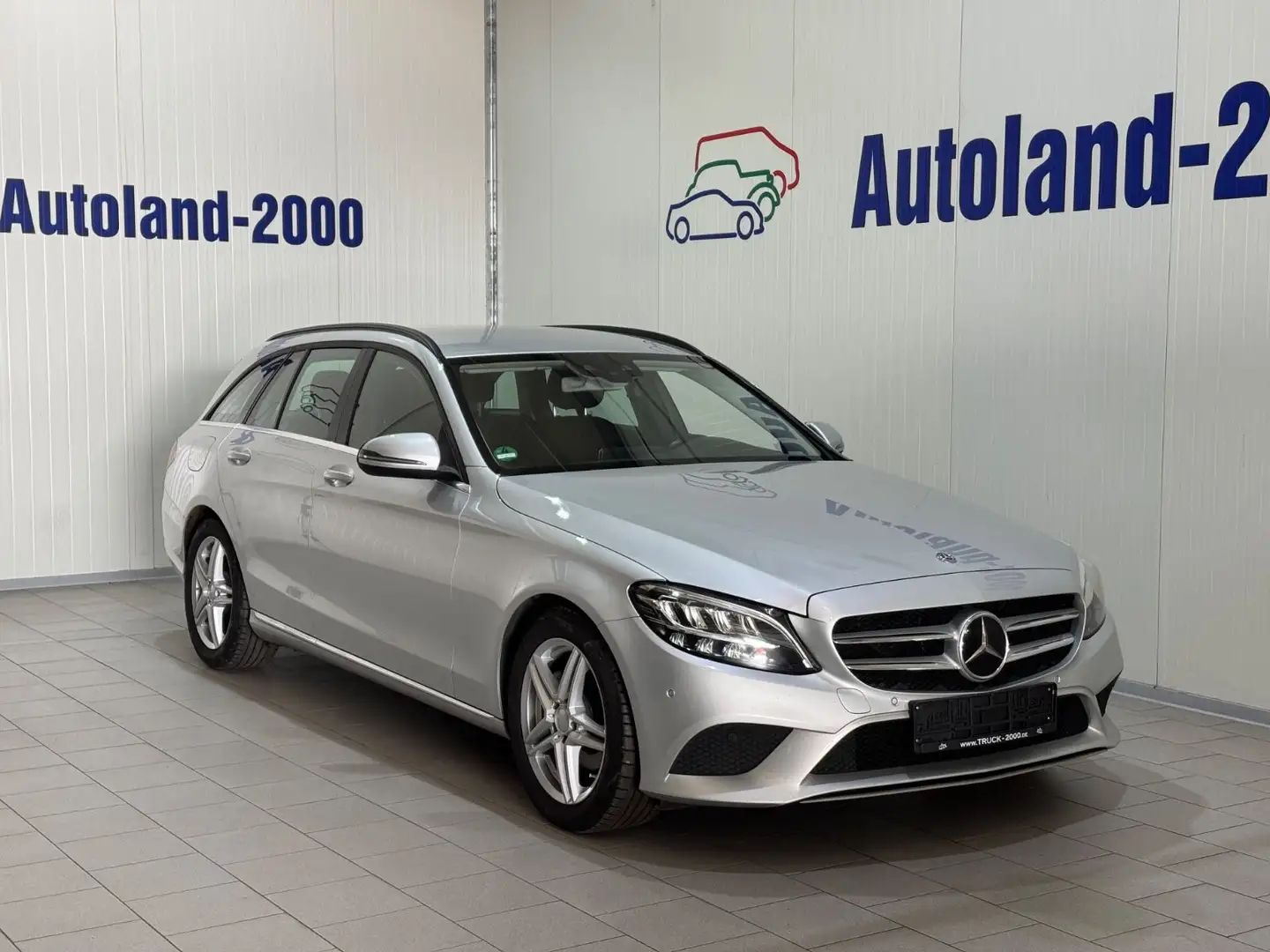 Mercedes-Benz C 220 T Autom.Business-LED-Anhägerkupplung-Navi Silber - 1