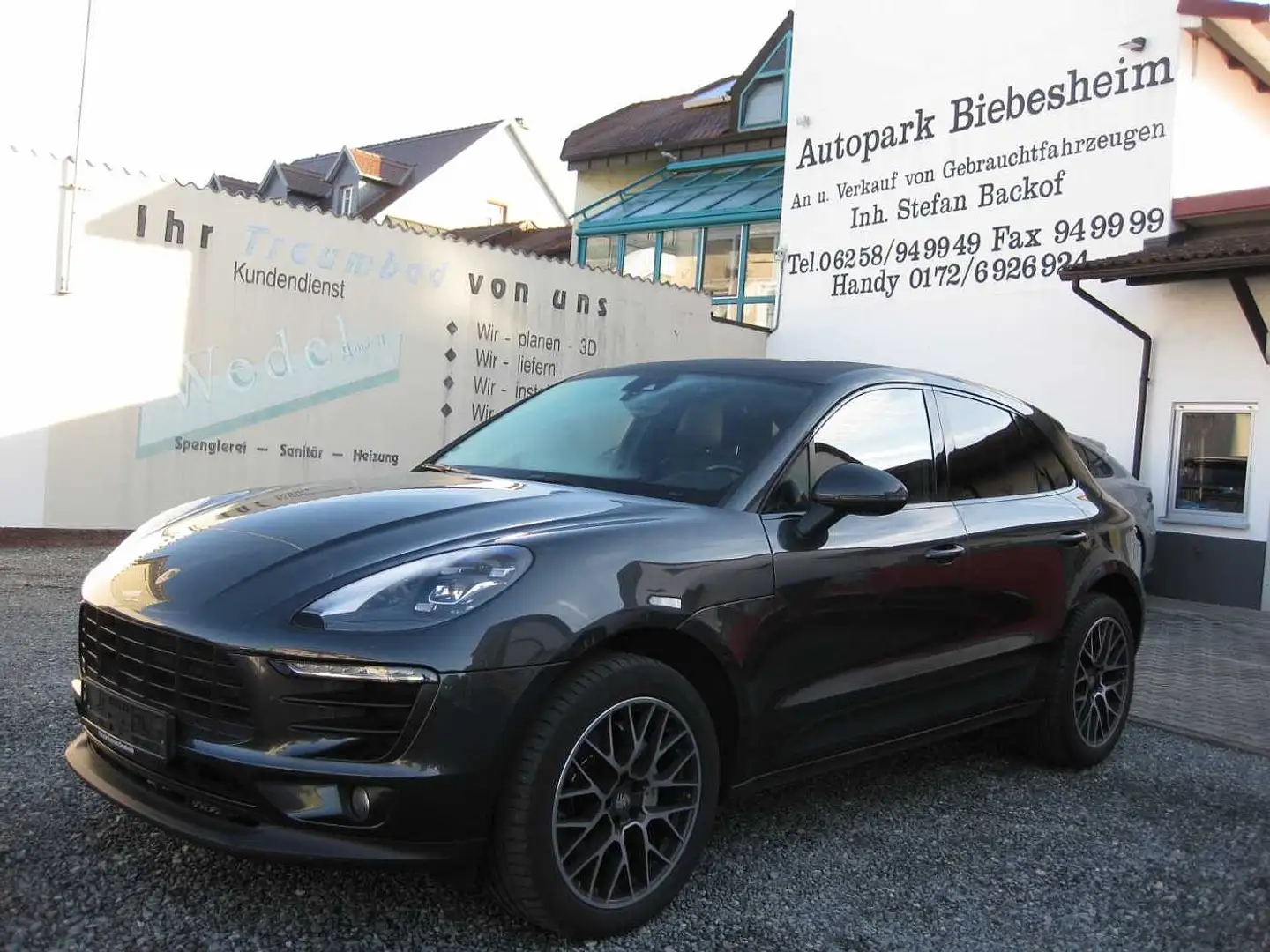 Porsche Macan Diesel S PDK  Po.Scheckh.Top Ausst. Grau - 1