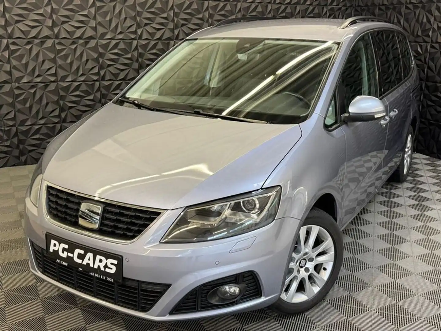 SEAT Alhambra 2.0 TDI Style DSG Blau - 1