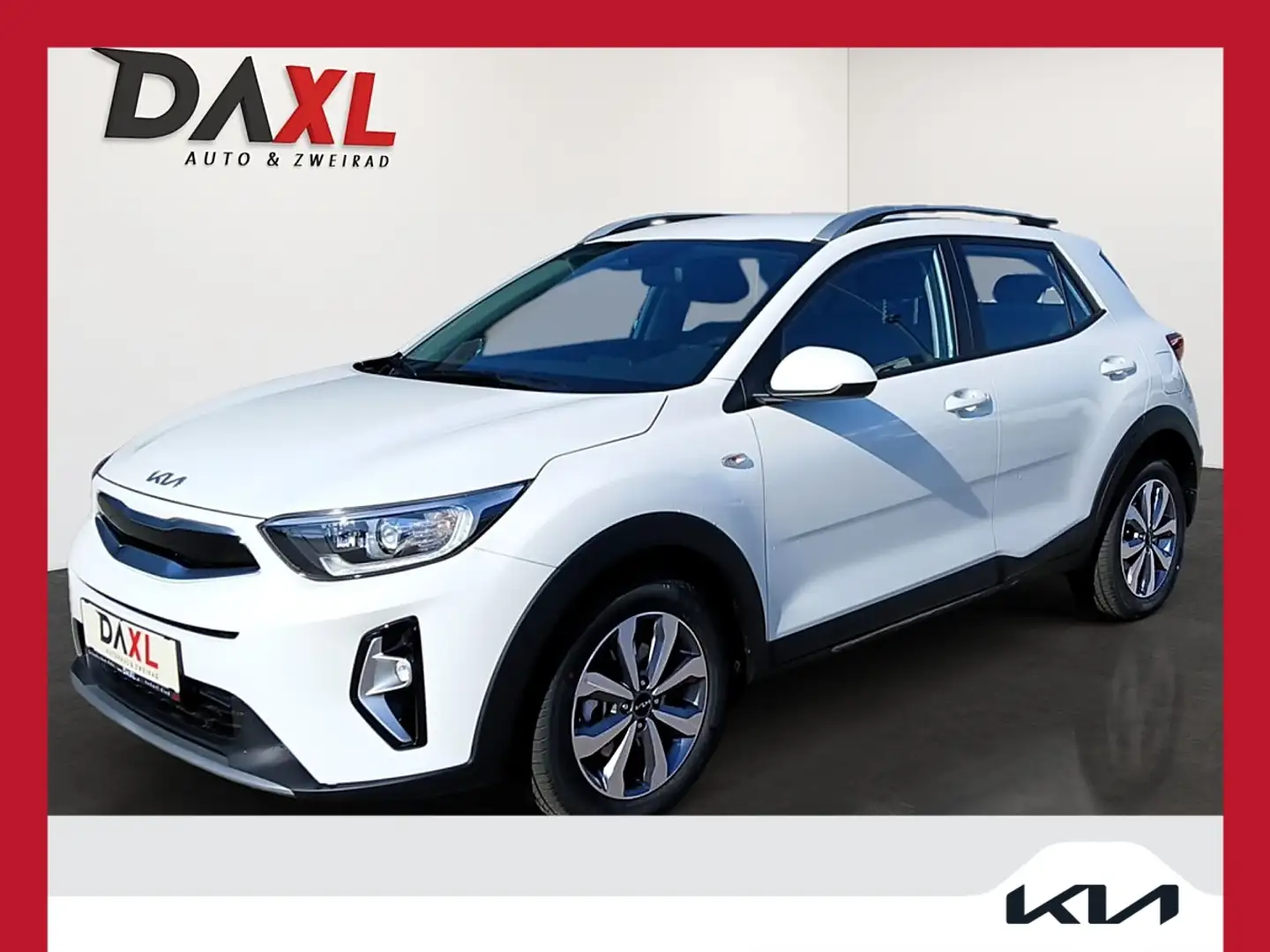 Kia Stonic 1,0 TGDI GPF ISG Silber *VFW* Weiß - 1