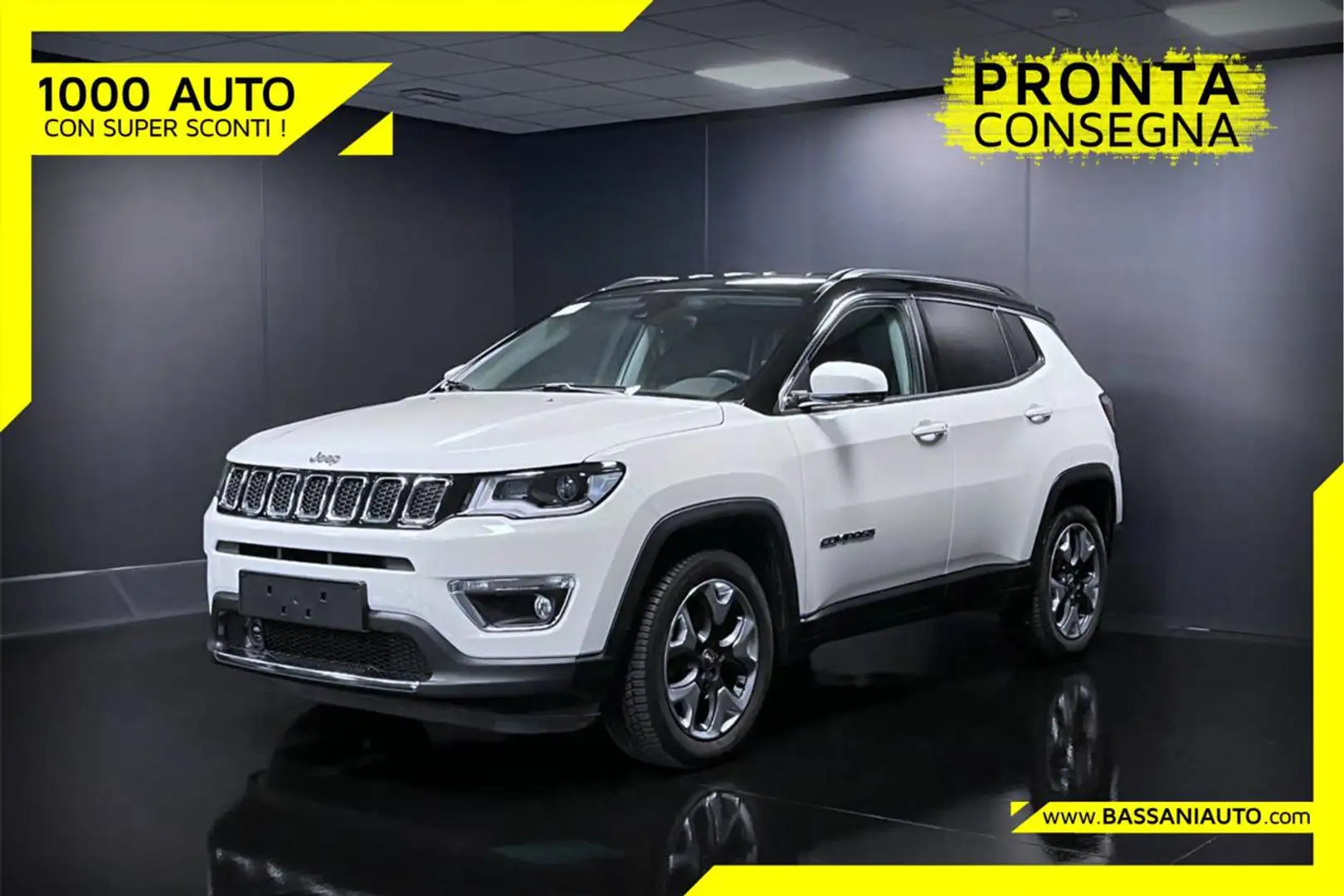Jeep Compass 1.4 MultiAir 2WD Limited Wit - 1