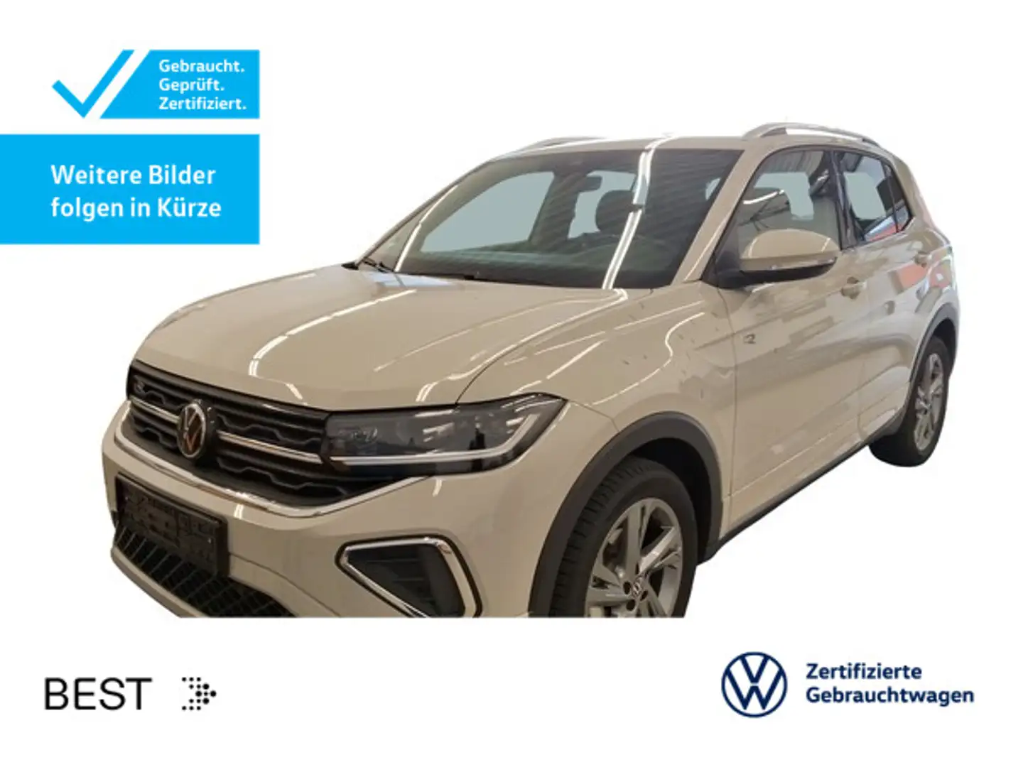 Volkswagen T-Cross 1.5 TSI DSG R-LINE*IQ.LIGHT*AHK*NAVI*KLI Grau - 1
