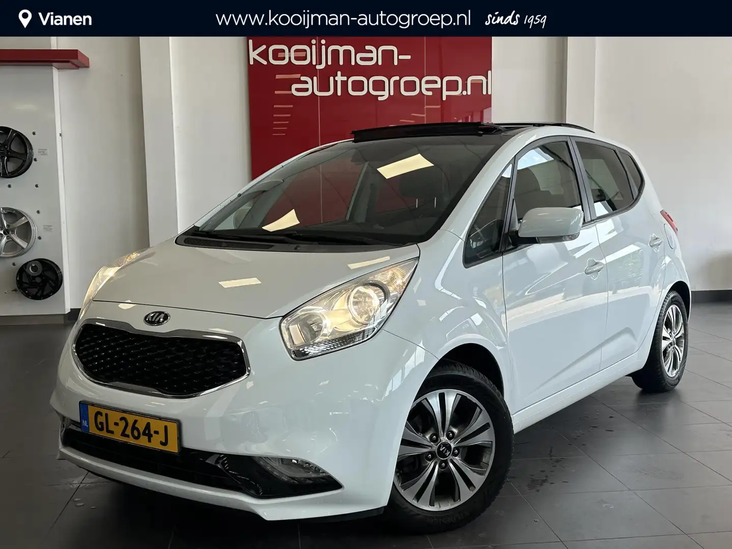 Kia Venga 1.4 CVVT ExecutiveLine Blanc - 1