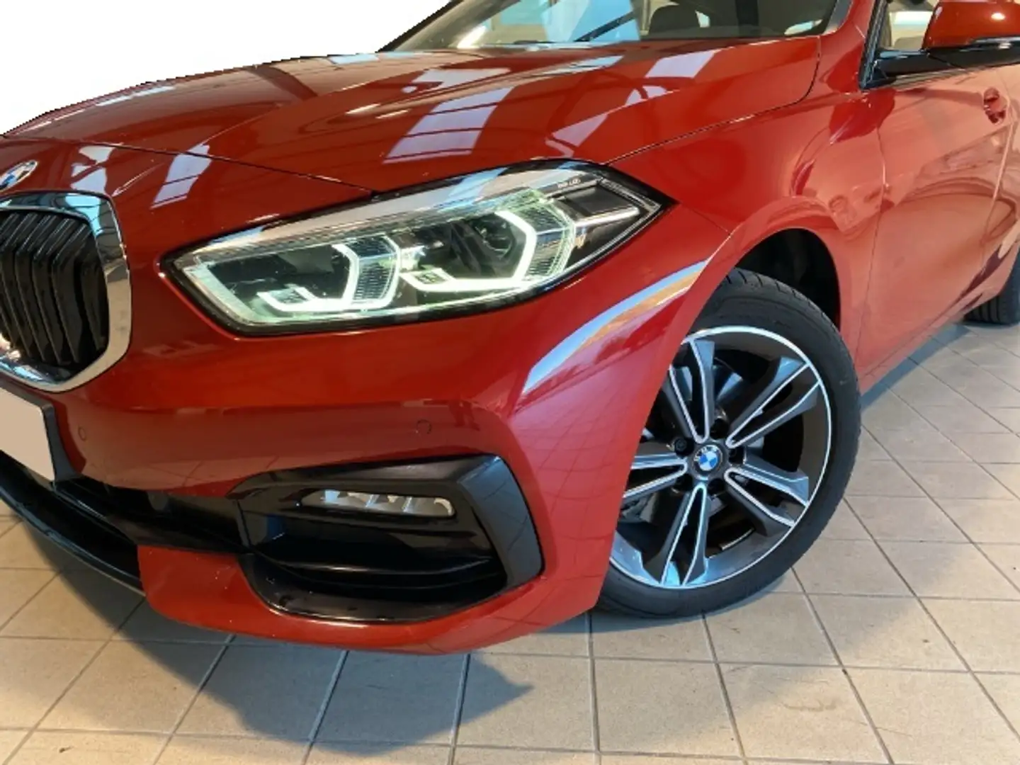 BMW 116 116d Rojo - 2