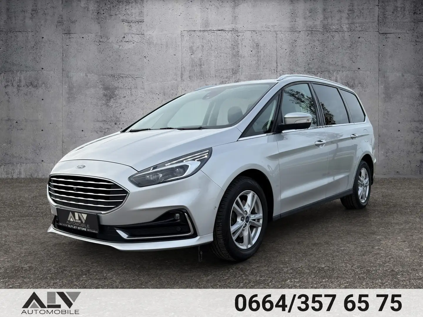 Ford Galaxy Titanium 2,0 TDCI Automatik 7-Sitzer! Argent - 2