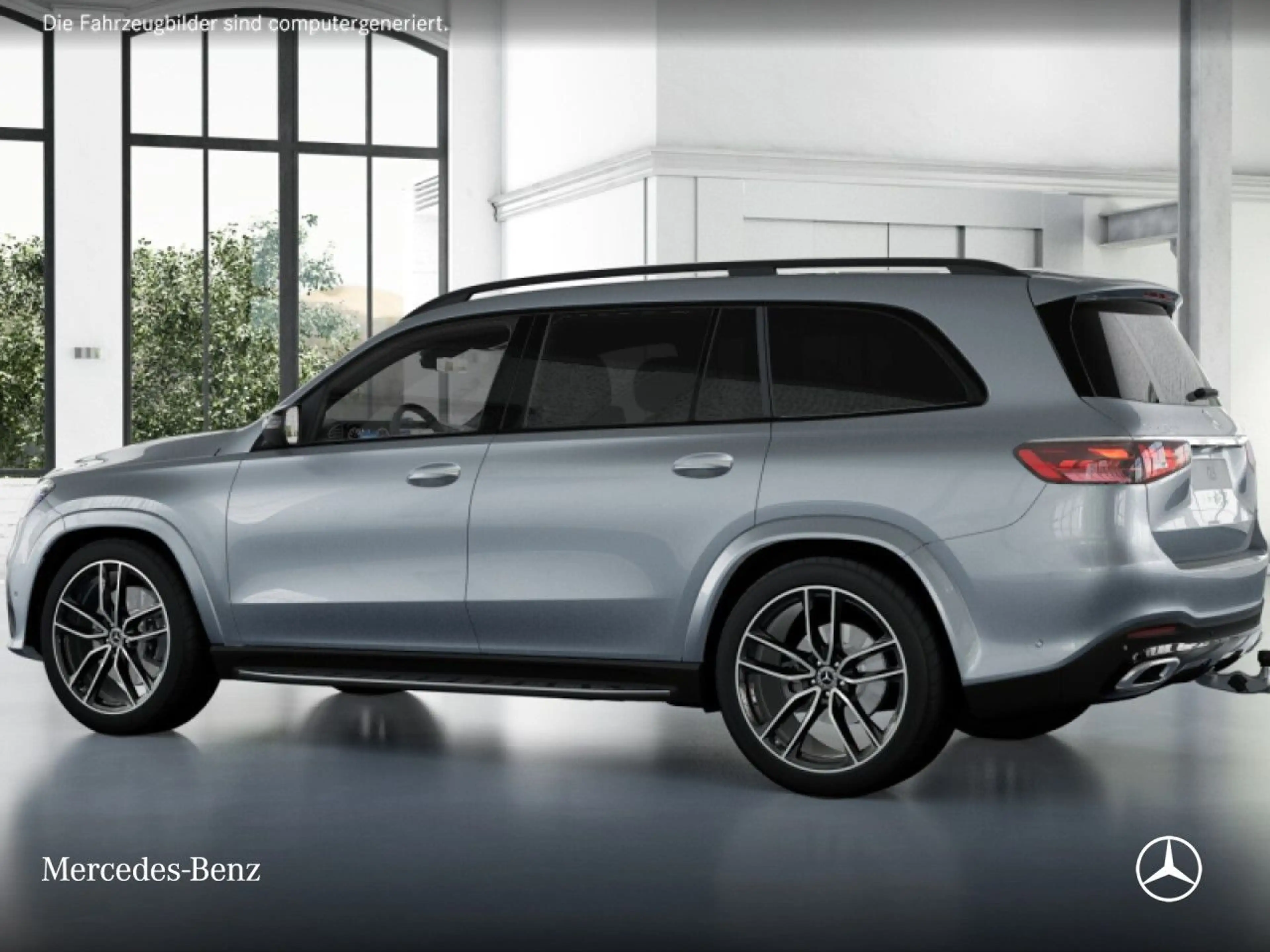Mercedes-Benz GLS 450 d 4M AMG+NIGHT+PANO+360+AHK+MULTIBEAM+HUD — photo 14