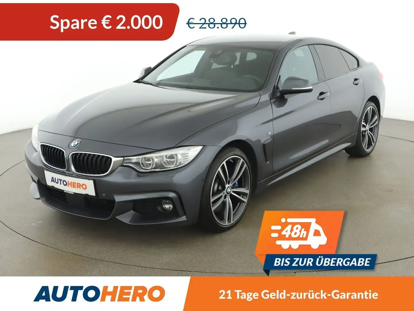BMW 430 430d Gran Coupé xDrive M Sport Gri - 1