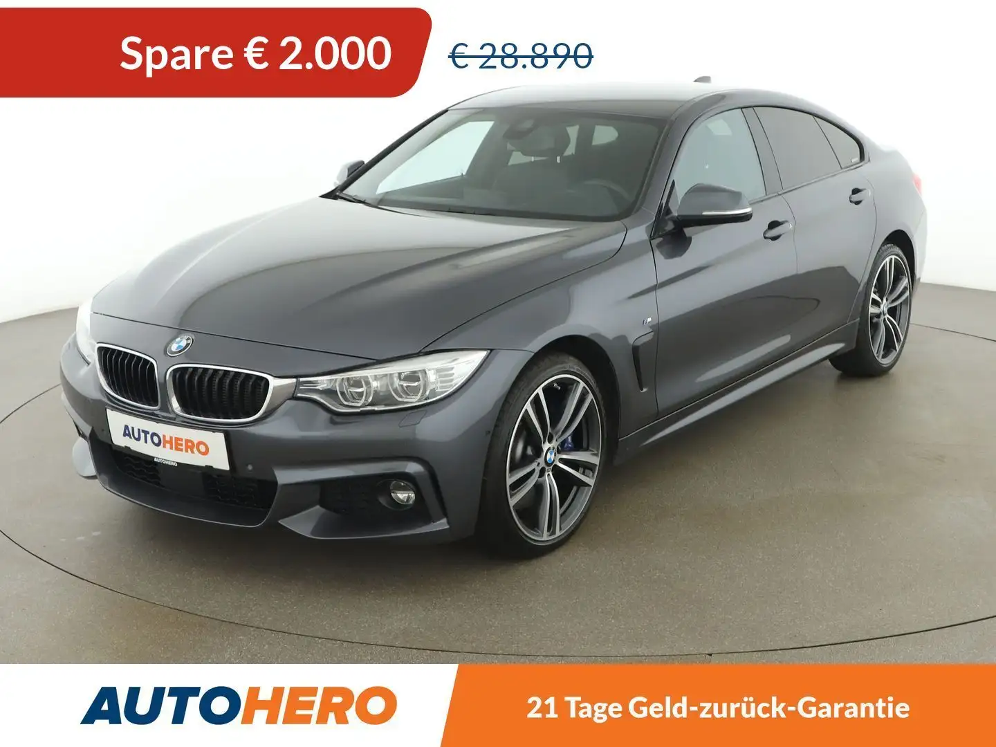 BMW 430 430d Gran Coupé xDrive M Sport Grey - 1