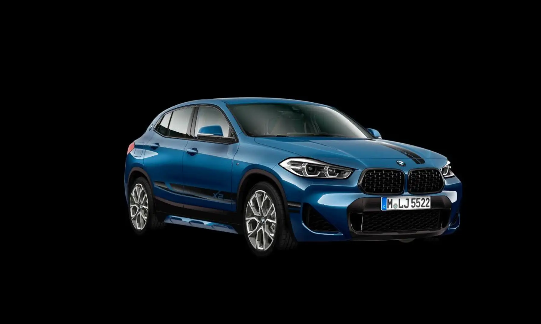 BMW X2 xDrive20i Edition M Mesh HUD H&K RFK 19" Blau - 2