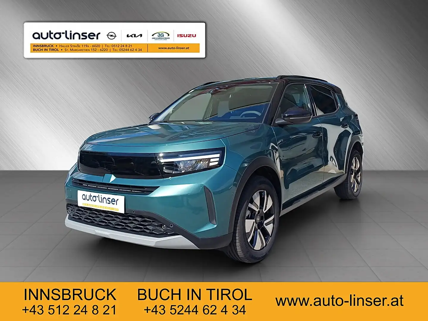 Opel Frontera 1.2 DI MHEV GS Aut. Grün - 1