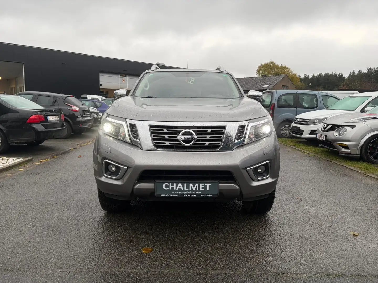 Nissan Navara Navara 2.3DCI 190 AT 4WD DC TEKNA + DIFF LOCK Grijs - 2