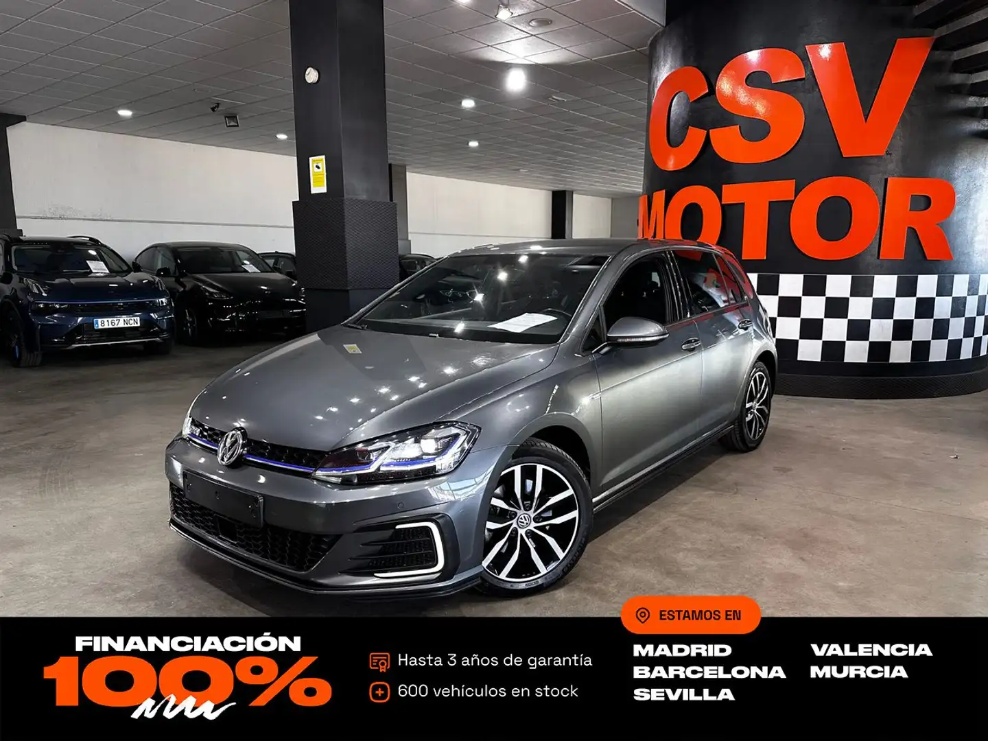 Volkswagen Golf GTE 1.4 TSI e-Power 150kW (204CV) DSG Gris - 1