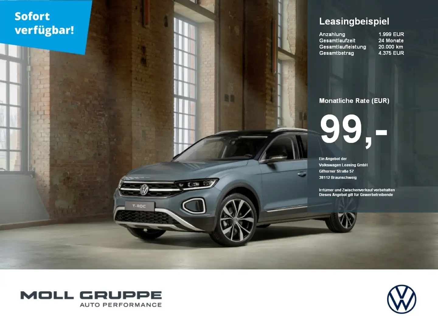 Volkswagen T-Roc Life 1,0 l TSI Weiß - 1