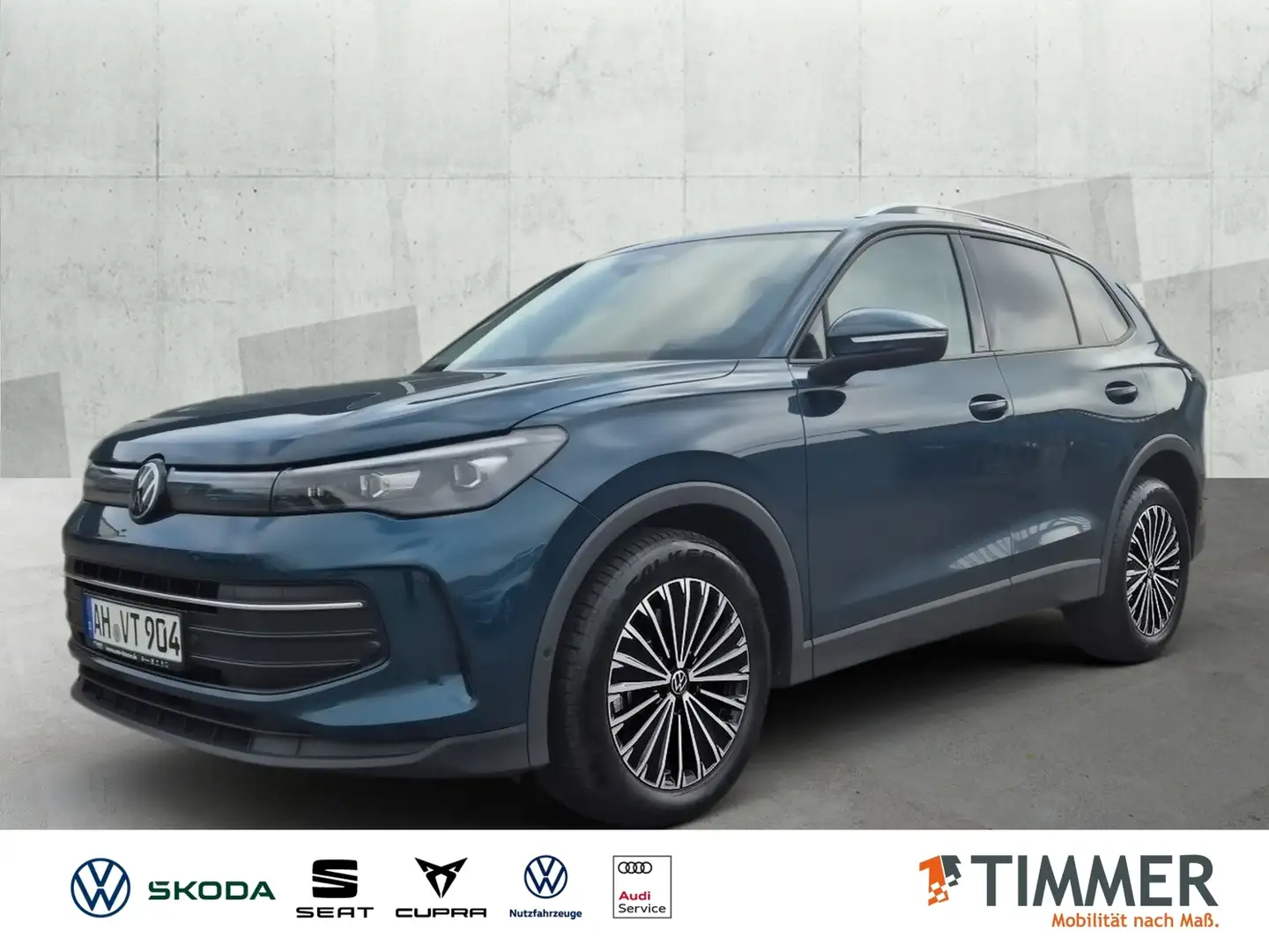 Volkswagen Tiguan 2.0 TDI DSG LIFE *LED *AHK *RKAM *ACC *APP * Blau - 1