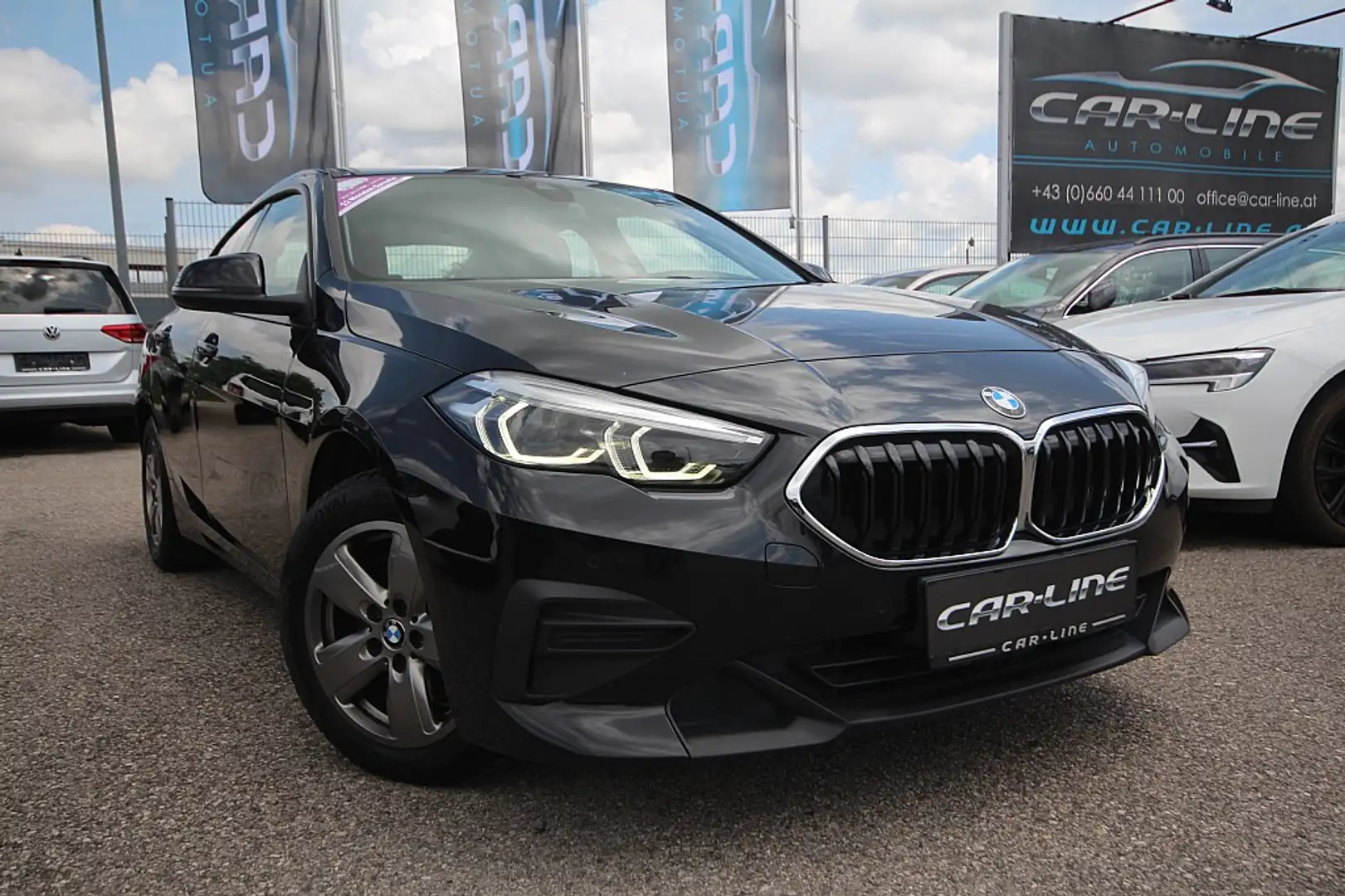 BMW 216 d Gran Coupe Aut. |LED |Navi |AHK ,... Black - 1