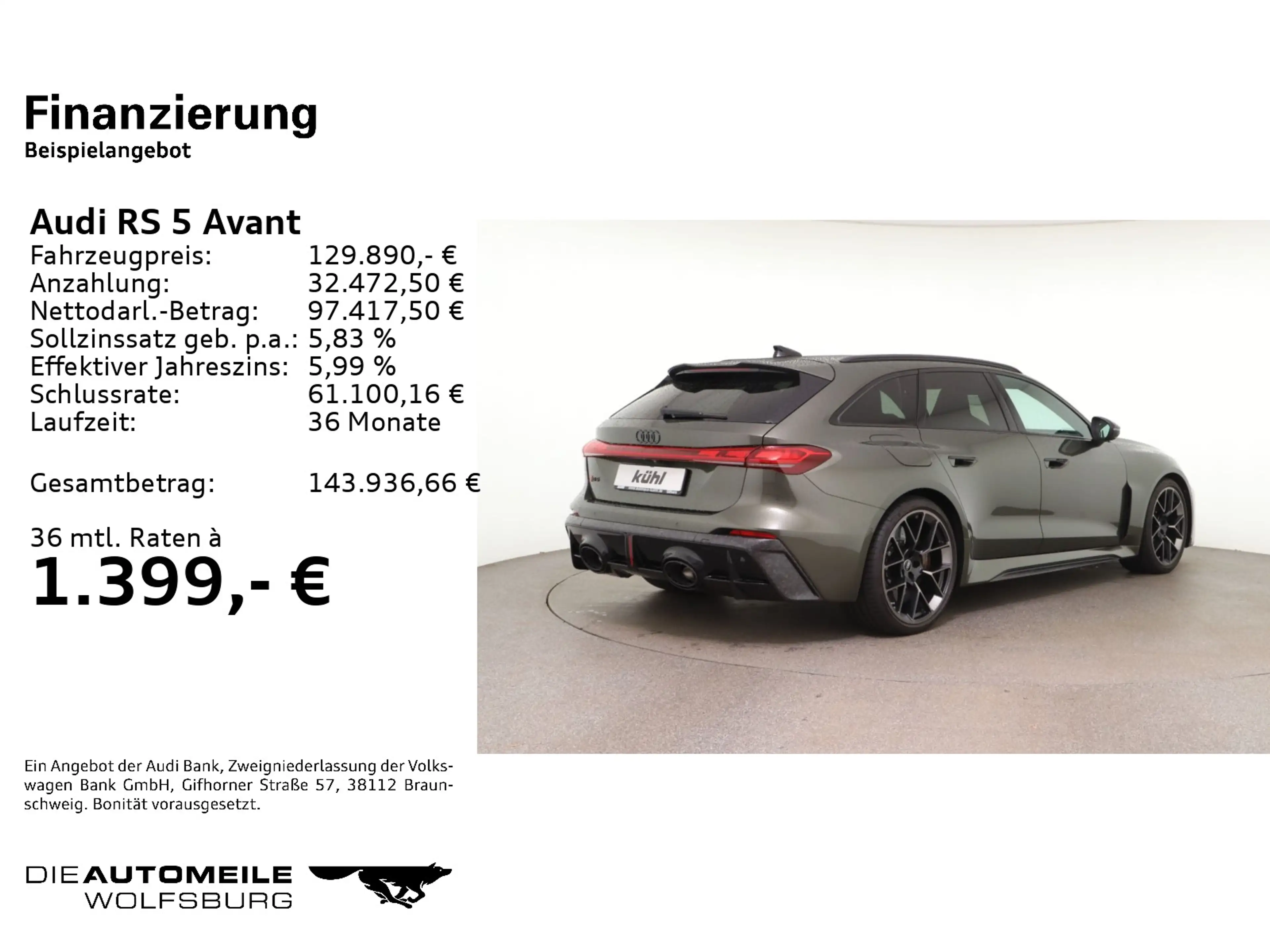 Audi RS5 Audi RS 5 Avant 470 kW tiptronic — photo 2