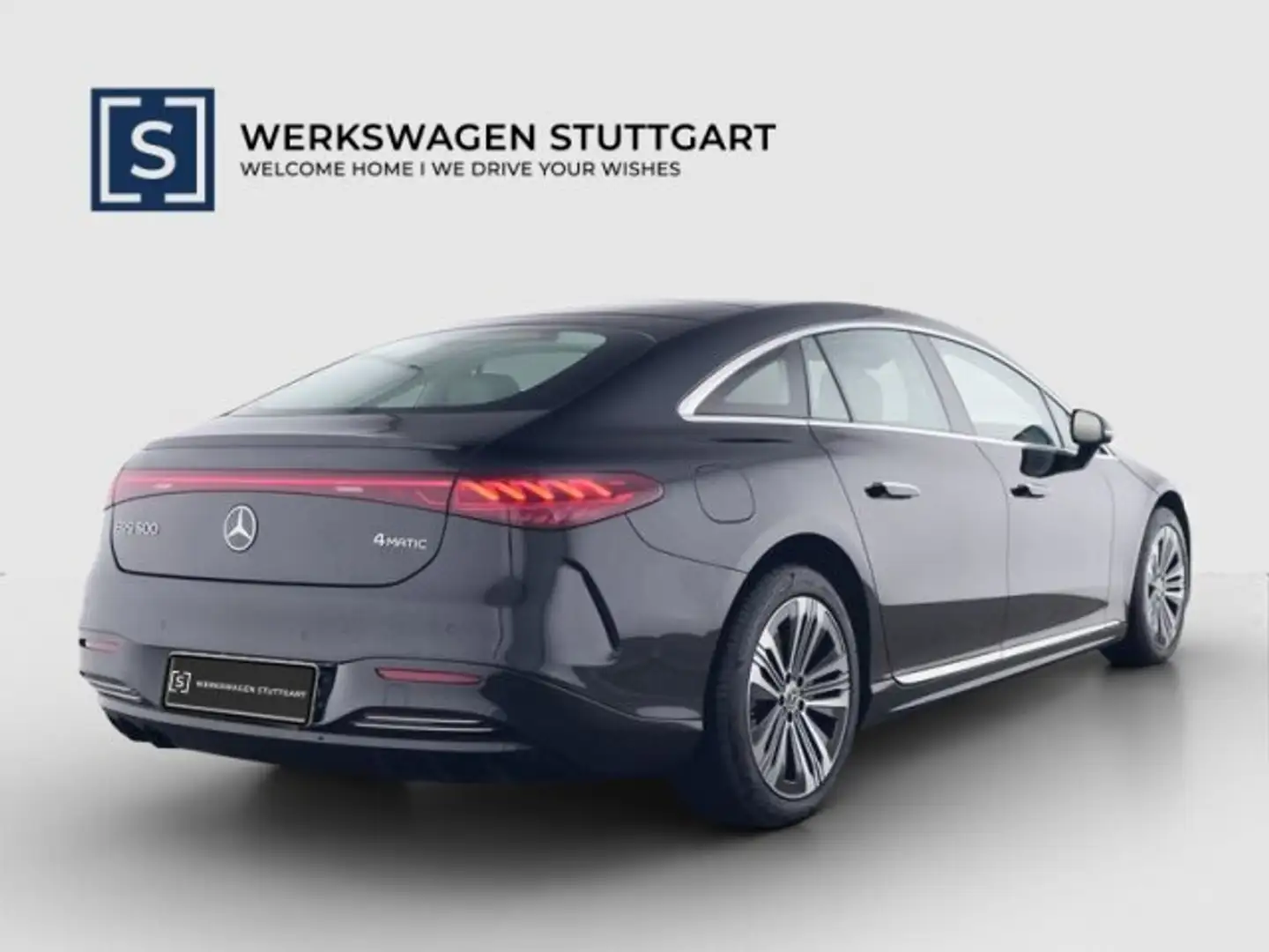 Mercedes-Benz EQS EQS 500 4M AMG-Style Hyper NAPPA 4xMassage NP163 Schwarz - 2