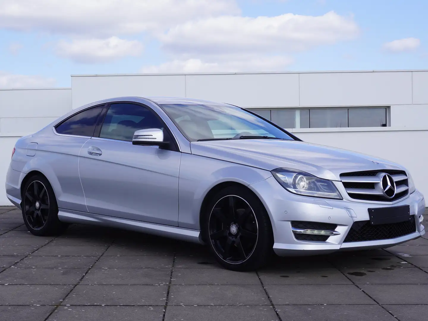Mercedes-Benz C 220 LEDER/AMG/NAVI/PARKEERHULP/AUT 7 VERSNEL Argento - 1