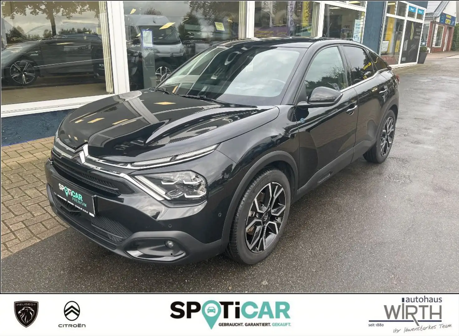 Citroen C4 C4 Elektro 136 SHINE NAVI+SITZHZG.+SCHIEBDACH Noir - 1