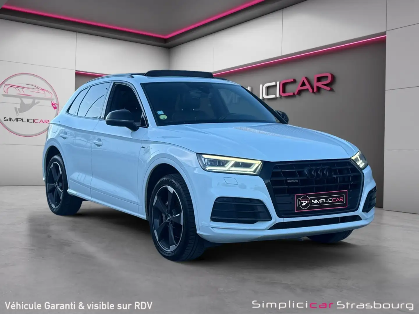 Audi Q5 S line Blanc - 1